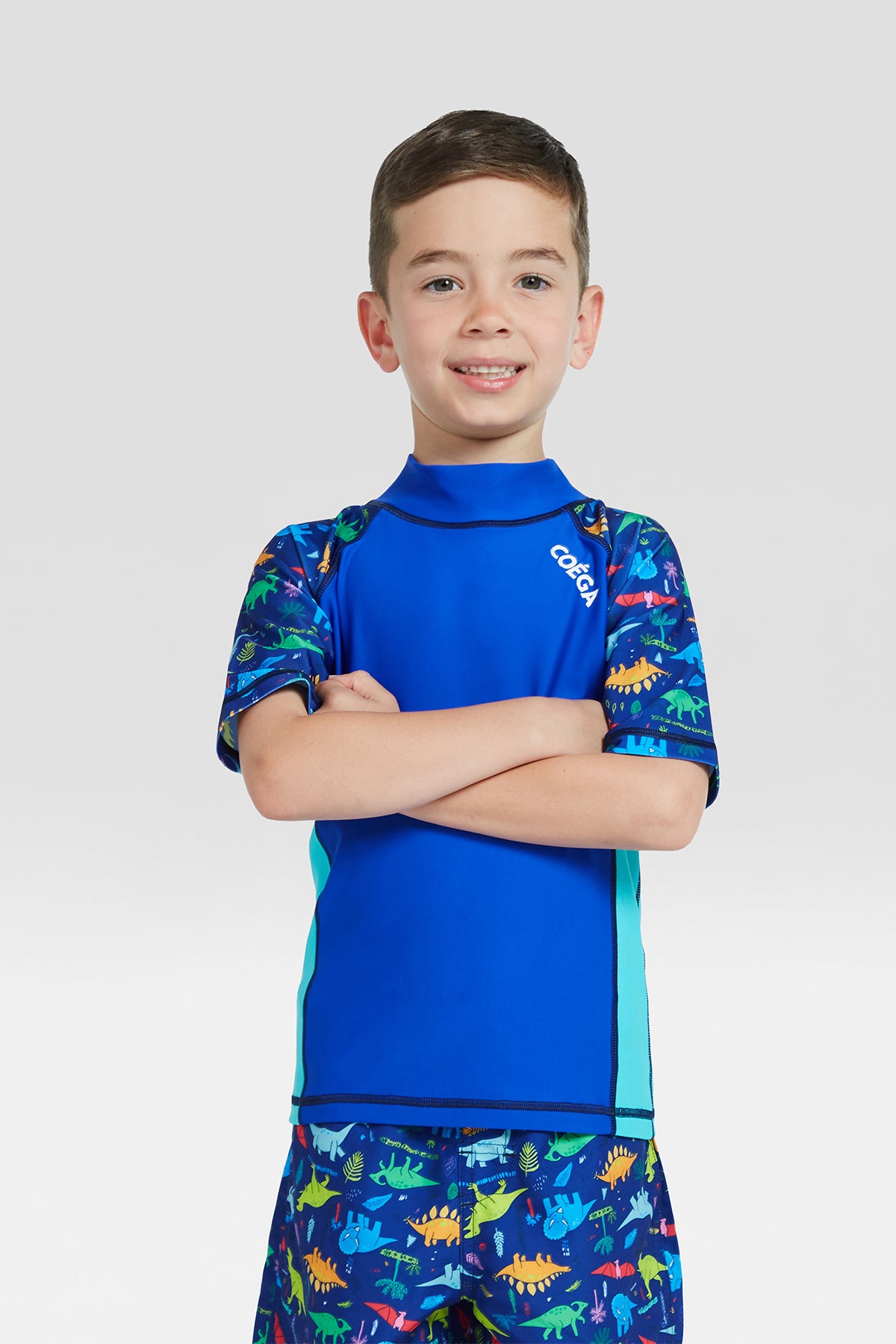 COEGA Boys Kids Rash Guard - Short Sleeve