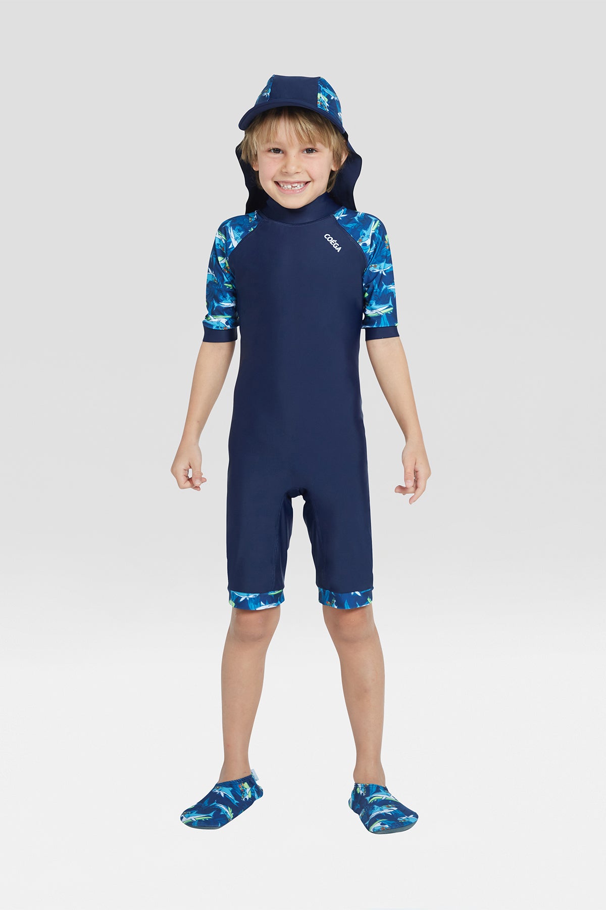 COEGA Boys Kids Swim Suit - One Piece
