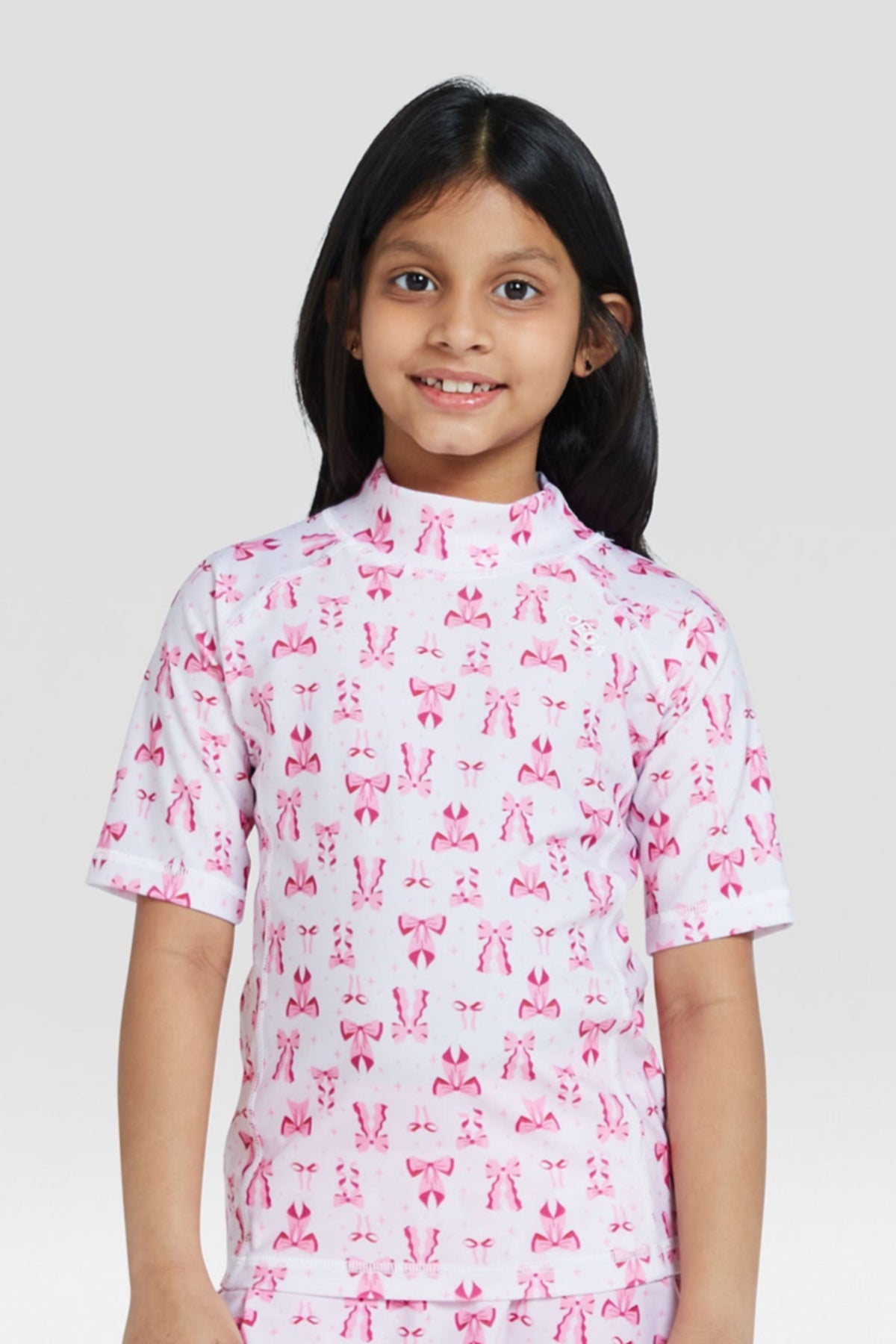 COEGA Girls Kids Rash Guard - Short Sleeve