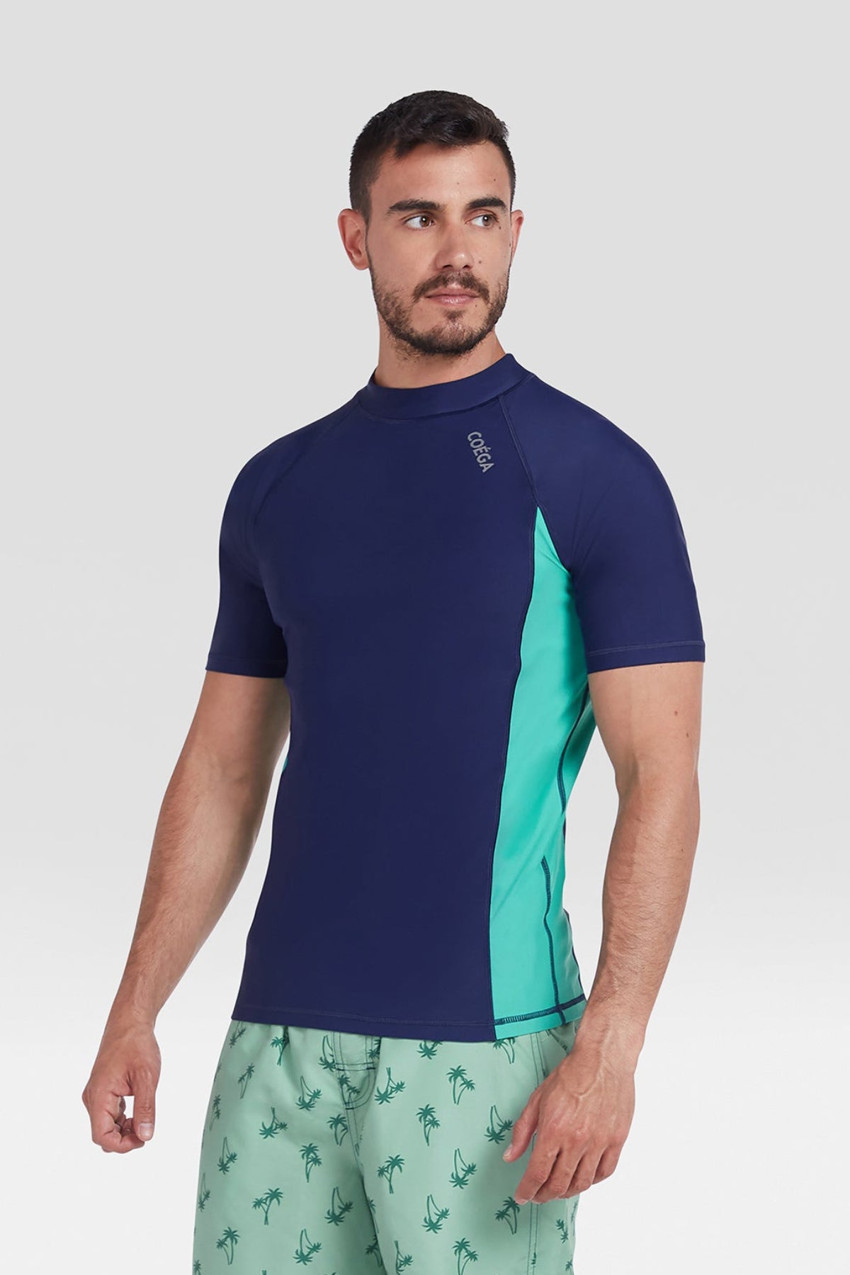 COEGA Mens Rash Guard - Short Sleeve