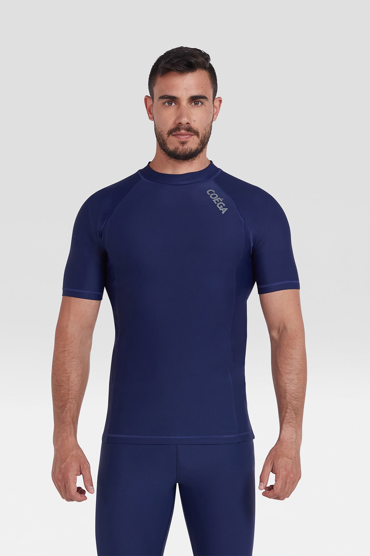 قميص COEGA Rashguard للرجال - بأكمام قصيرة