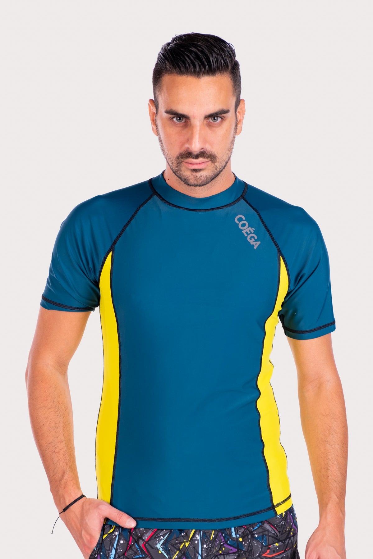 COEGA Mens Rash Guard - Short Sleeve