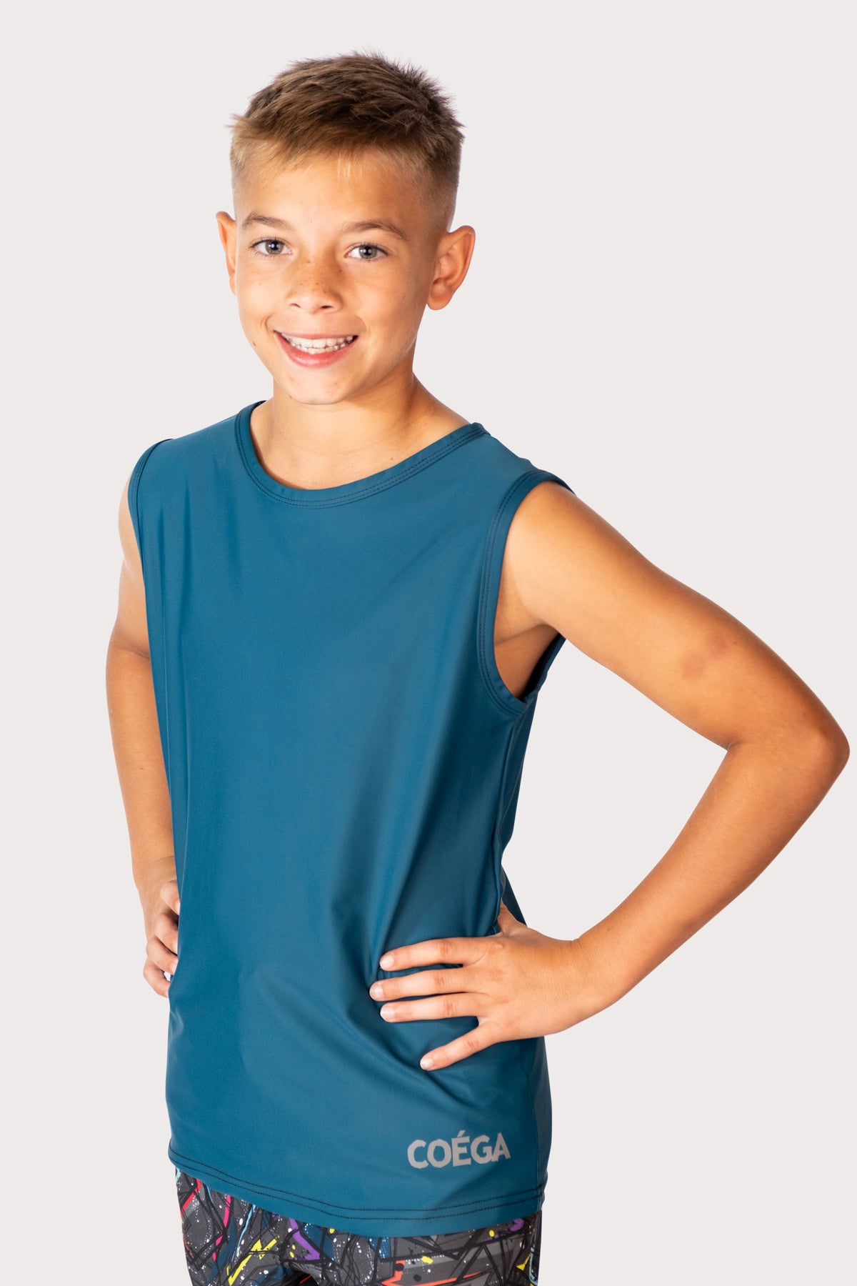 COEGA Boys Youth Rash Guard - Sleeveless