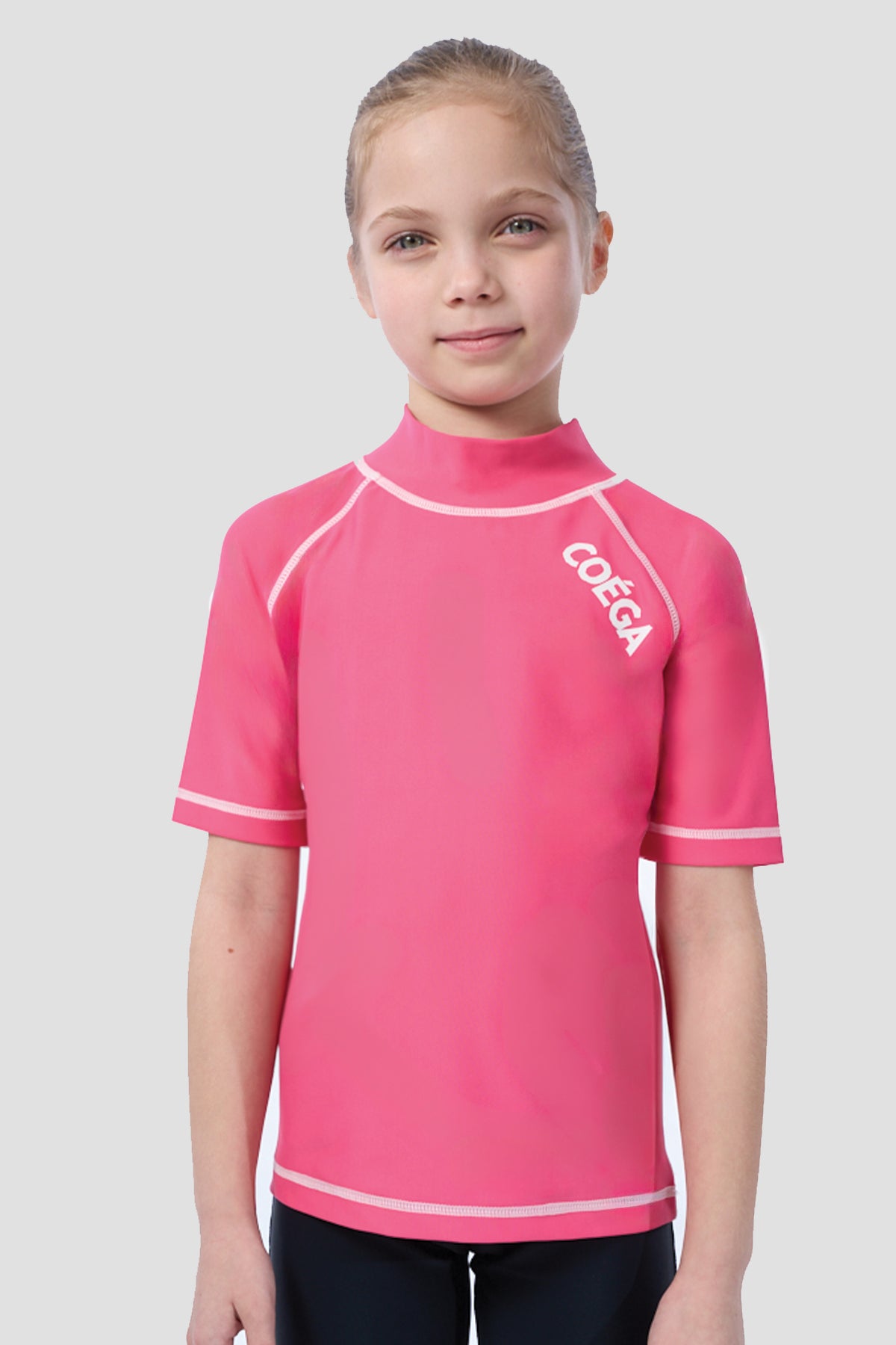 COEGA Girls Kids Rash Guard - Short Sleeve