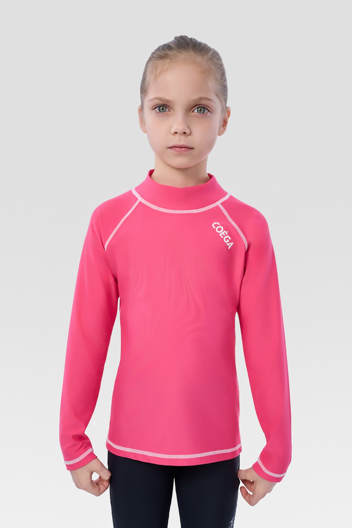 COEGA Girls Kids Rash Guard - Long Sleeve