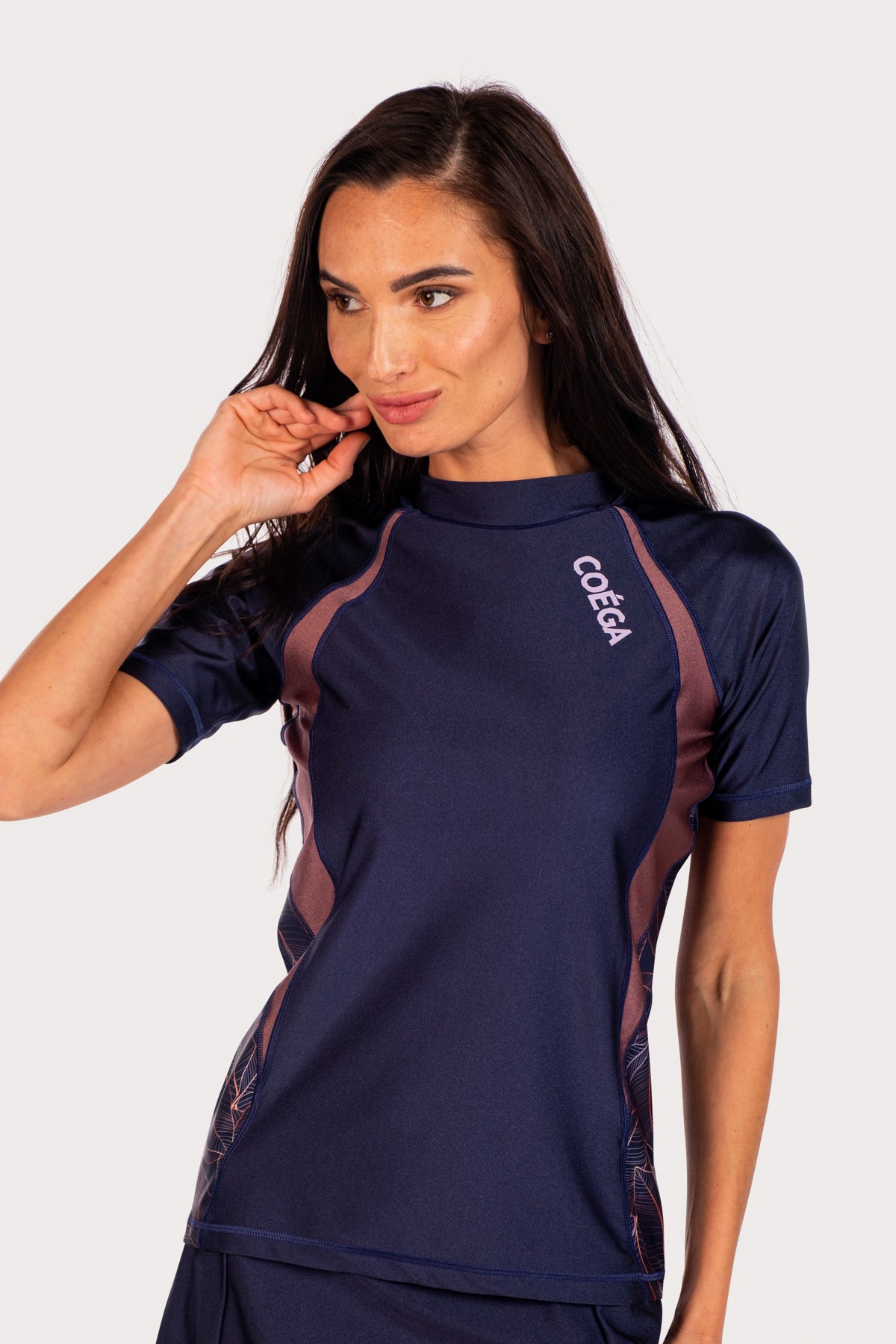COEGA Ladies Rash Guard - Short Sleeve