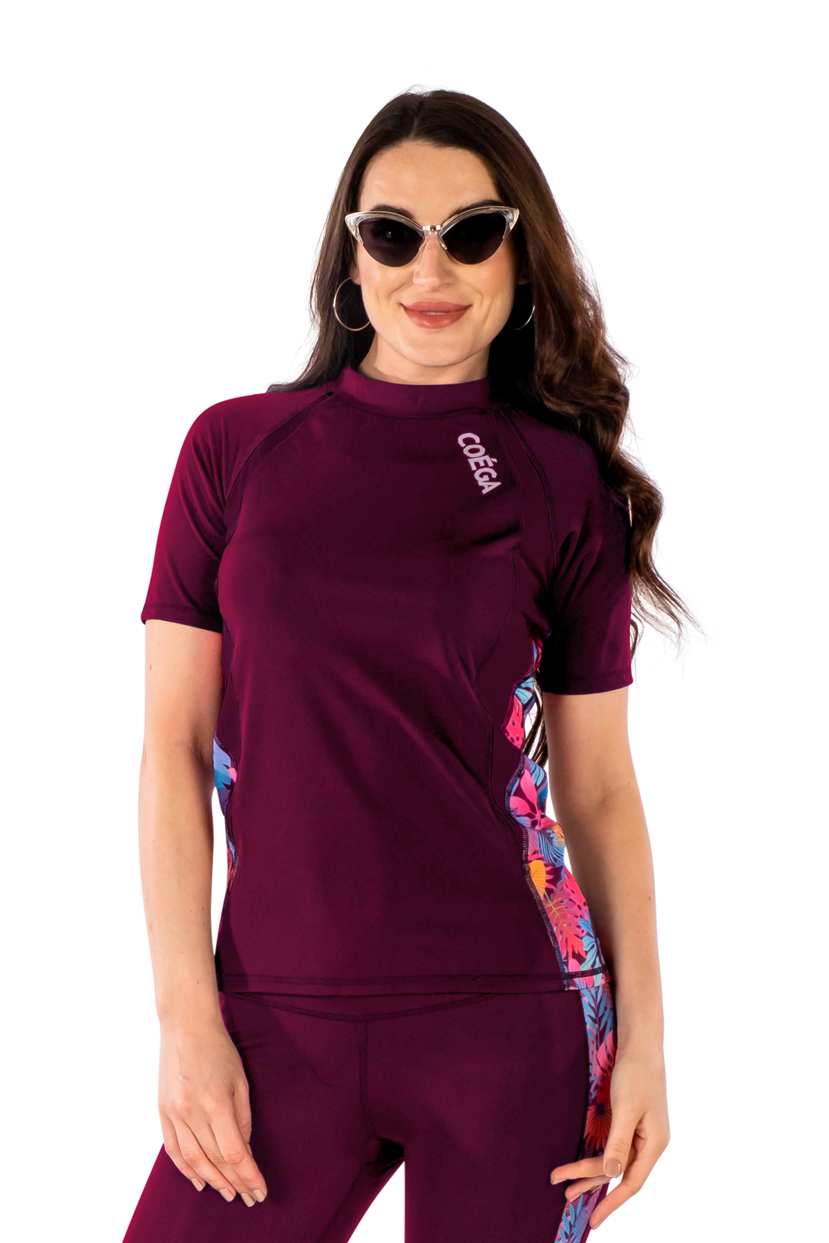 COEGA Ladies Rash Guard - Short Sleeve