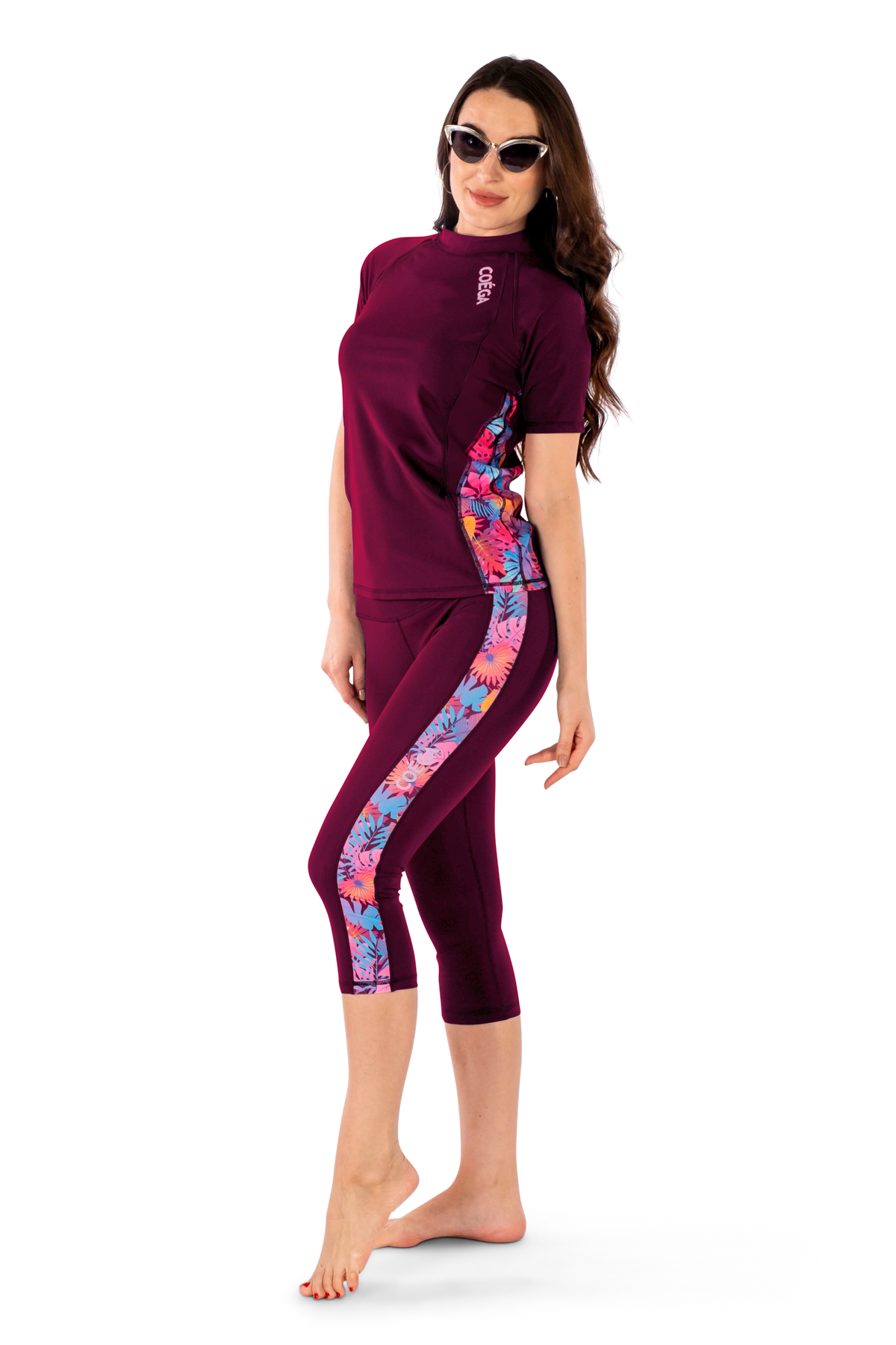 COEGA Ladies Rash Guard - Short Sleeve