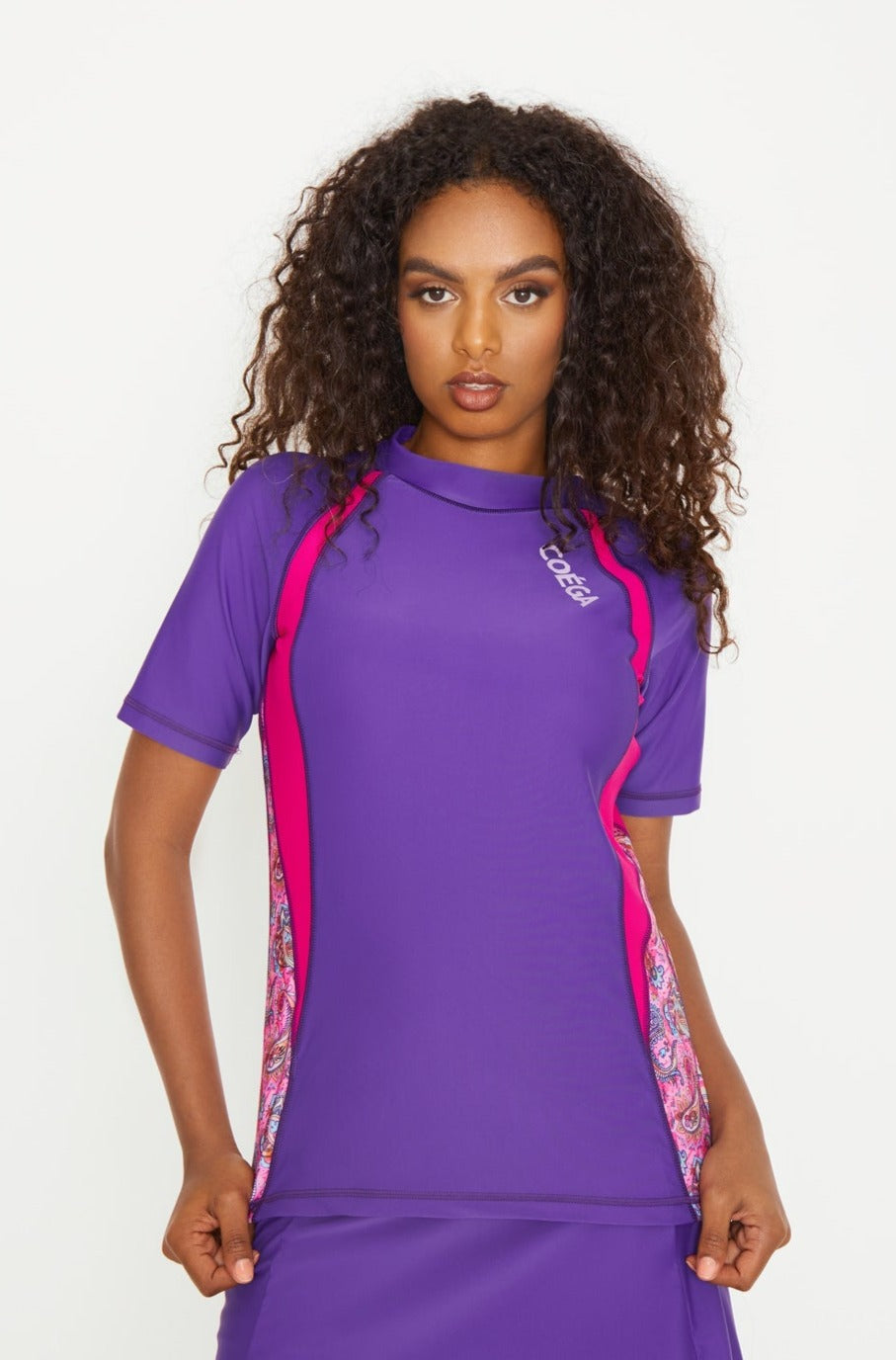 COEGA Ladies Rash Guard - Short Sleeve
