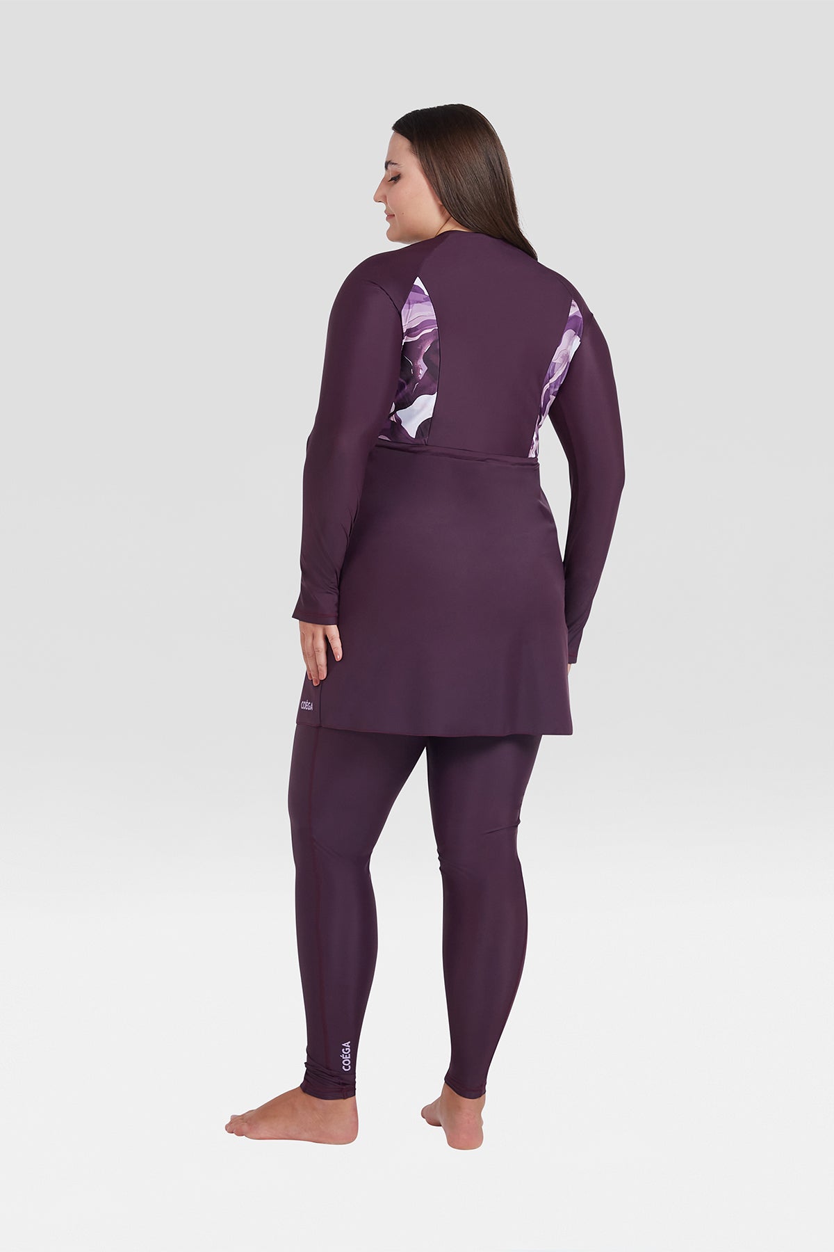 COEGA Ladies Modest Swimsuit - Skirted Two Piece Set