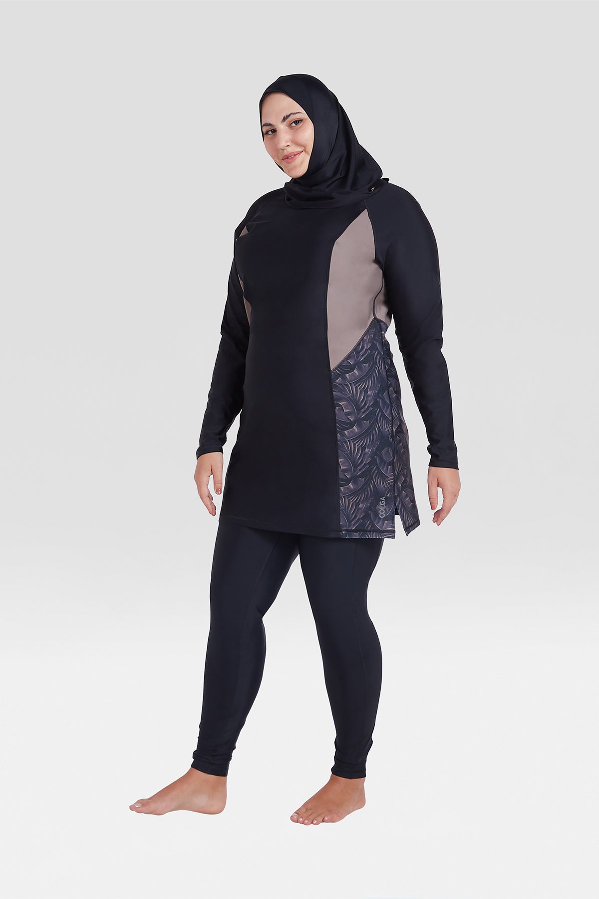 COEGA Ladies Modest Swim Suit - Three Piece Set