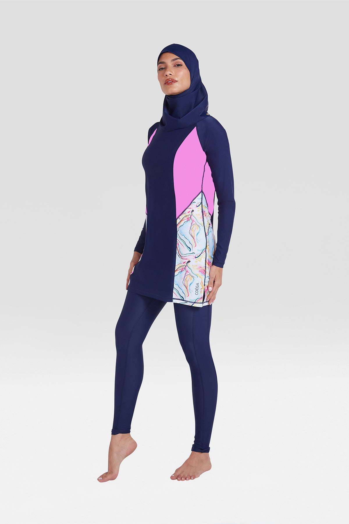 COEGA Ladies Modest Swim Suit - Three Piece Set