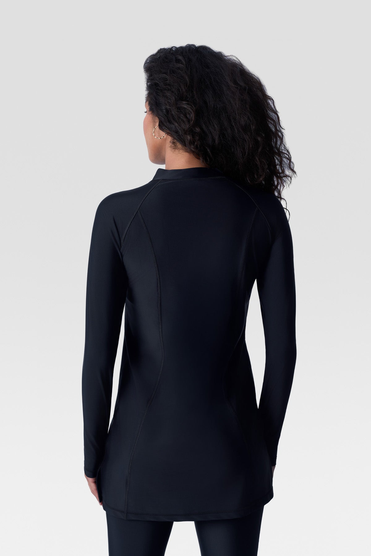 COEGA Ladies Modest Swim Suit with Zip- Three Piece Set