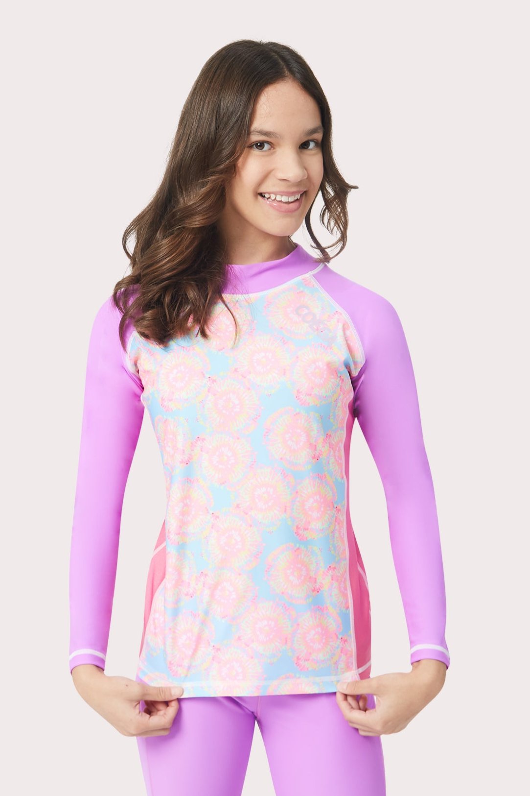 COEGA Girls Youth Rash Guard - Long Sleeve