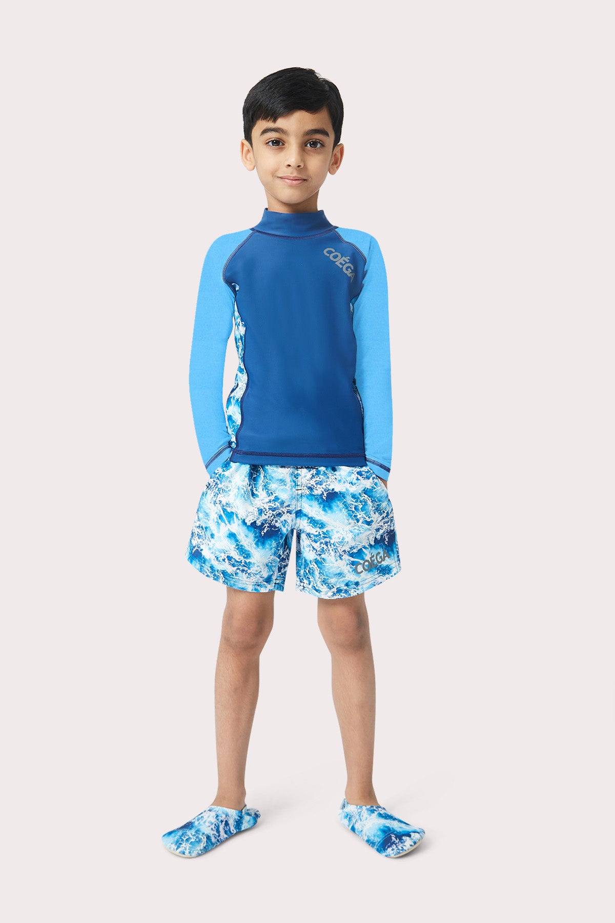 COEGA Boys Kids Rash Guard - Long Sleeve