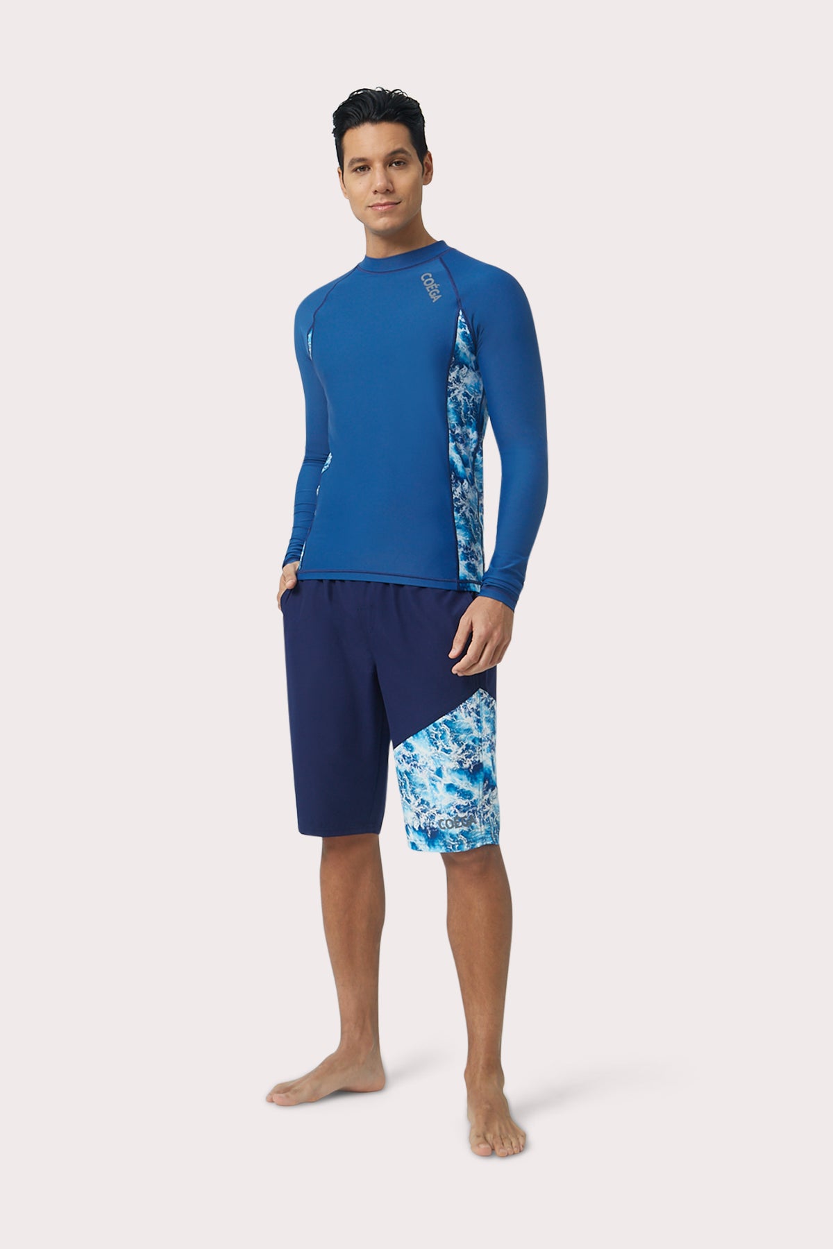 COEGA Mens Rash Guard - Long Sleeve