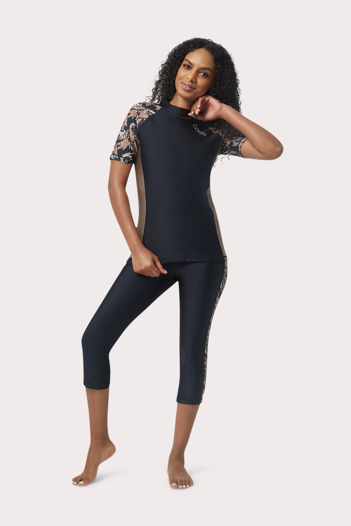 COEGA Ladies Rash Guard - Short Sleeve
