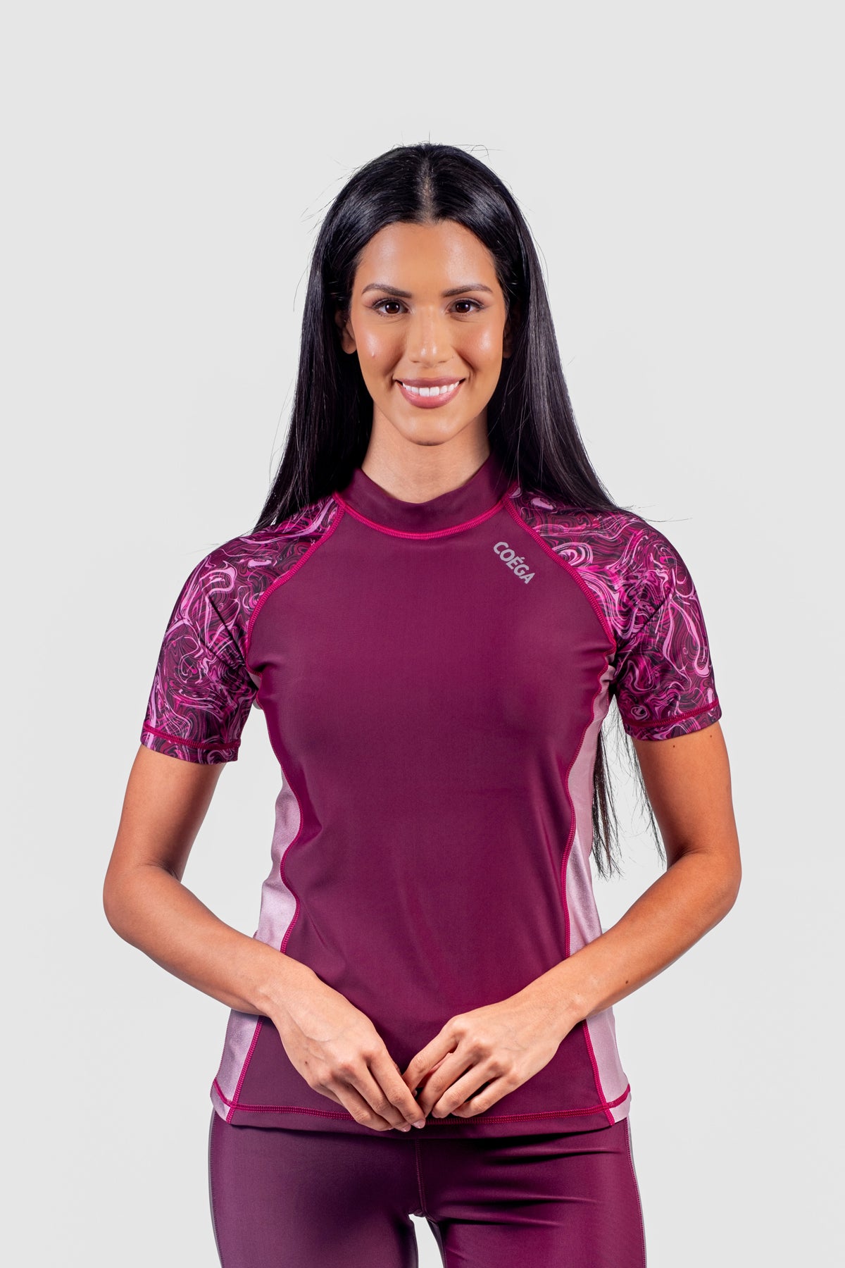 COEGA Ladies Rash Guard - Short Sleeve