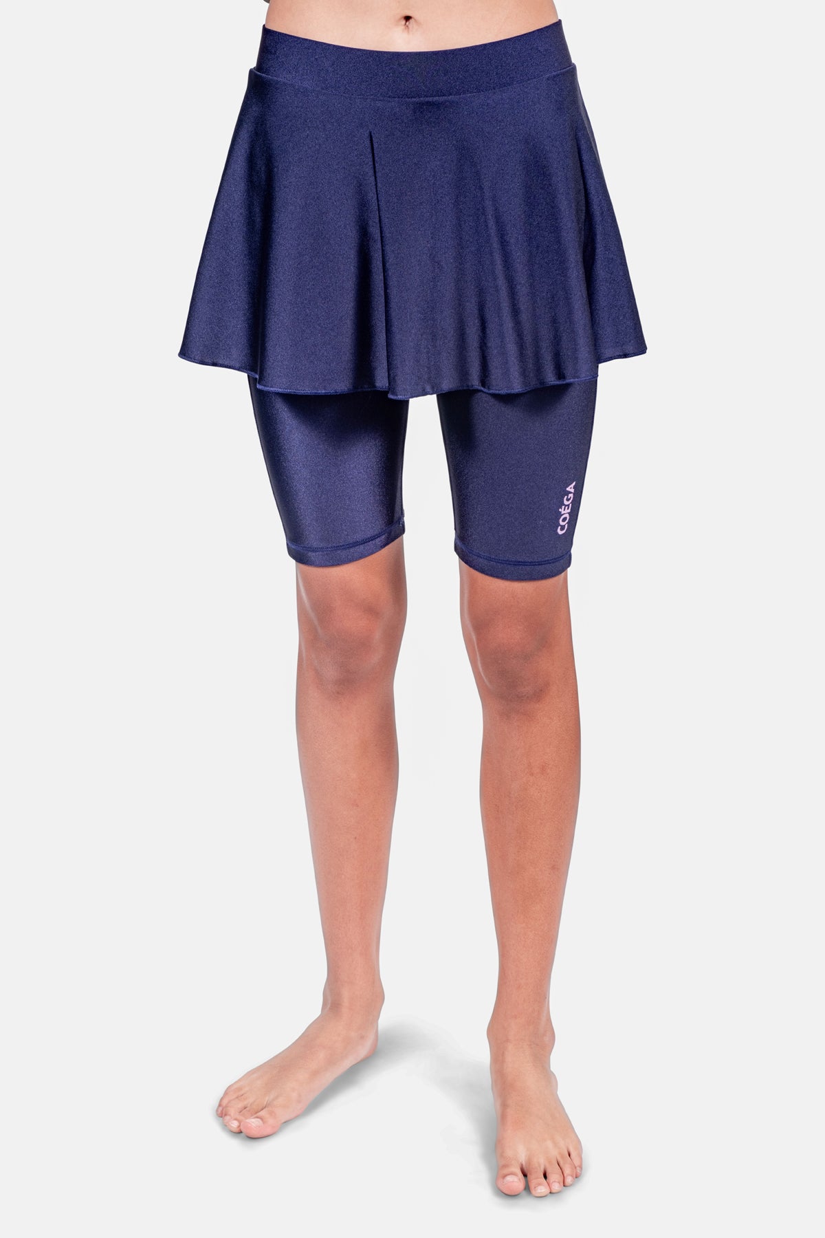 COEGA Girls Kids Skirted Swim Shorts-Long