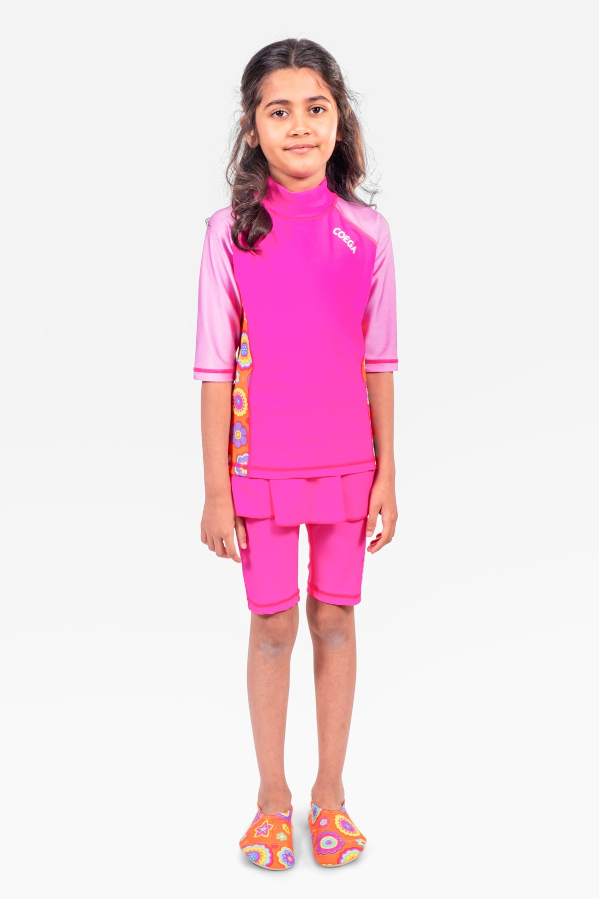 COEGA Girls Skirted Swim Suit - Two Piece