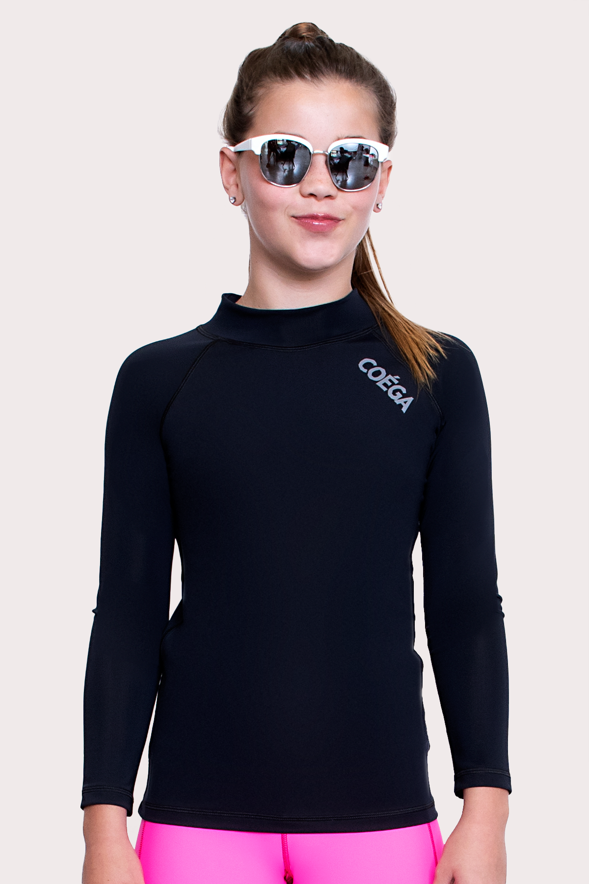 COEGA Girls Youth Rash Guard - Long Sleeve