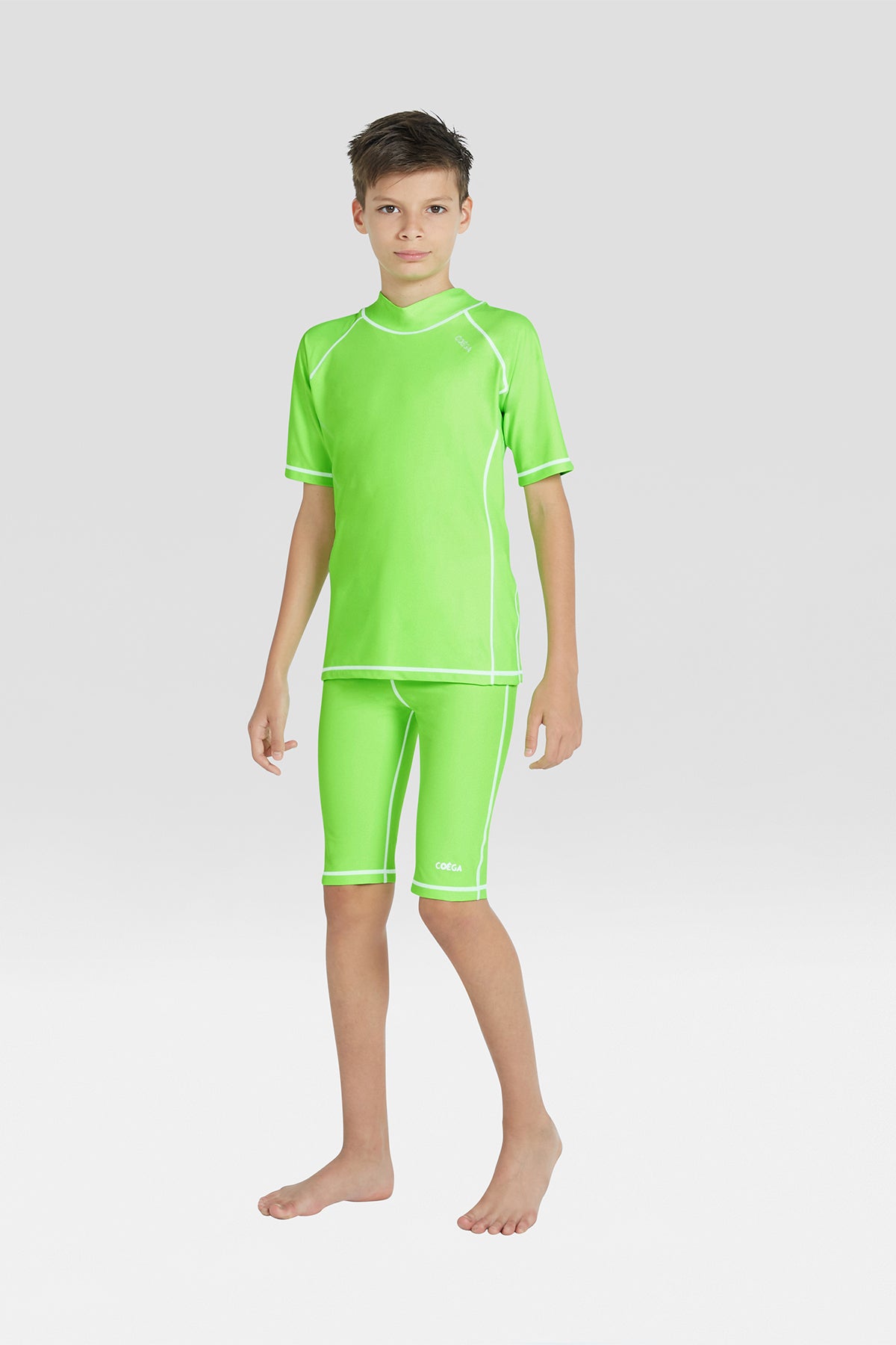 COEGA Boys Youth Rash Guard - Short Sleeve