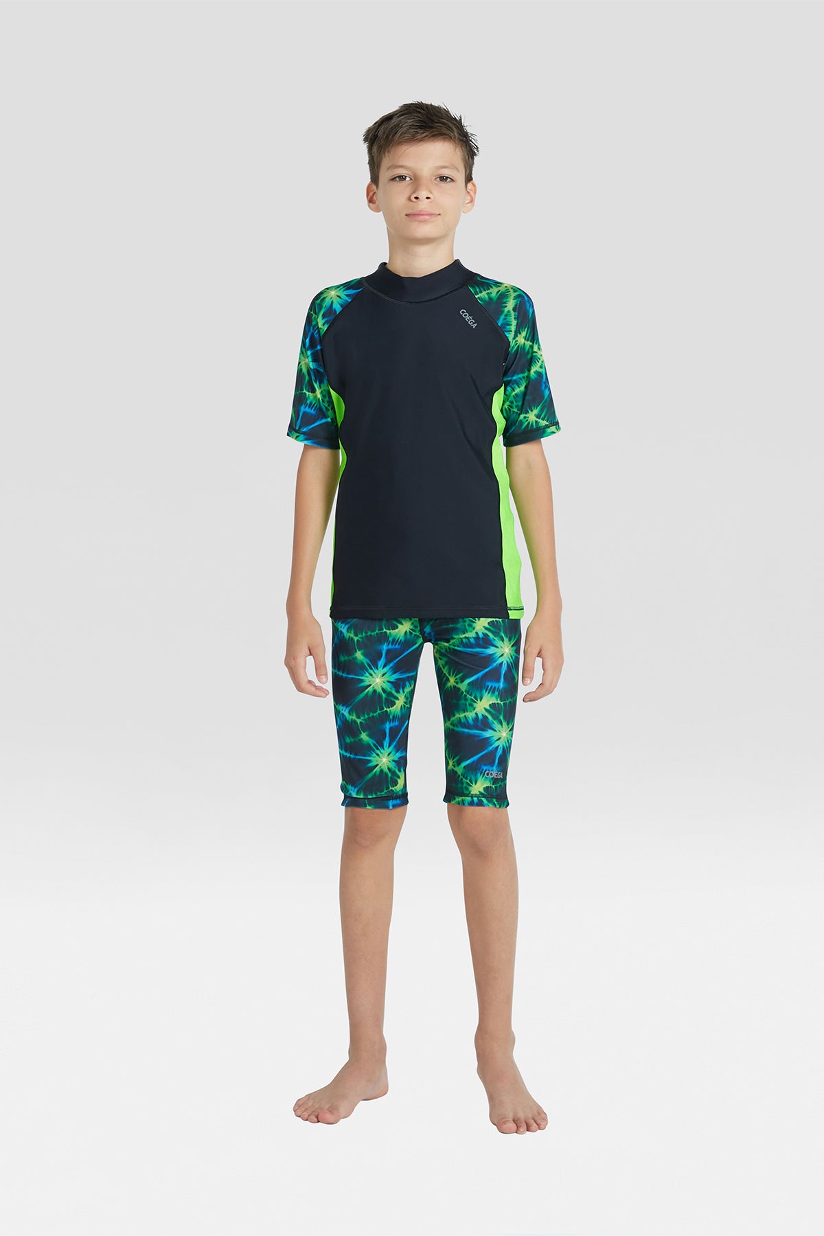 COEGA Boys Youth Rash Guard - Short Sleeve