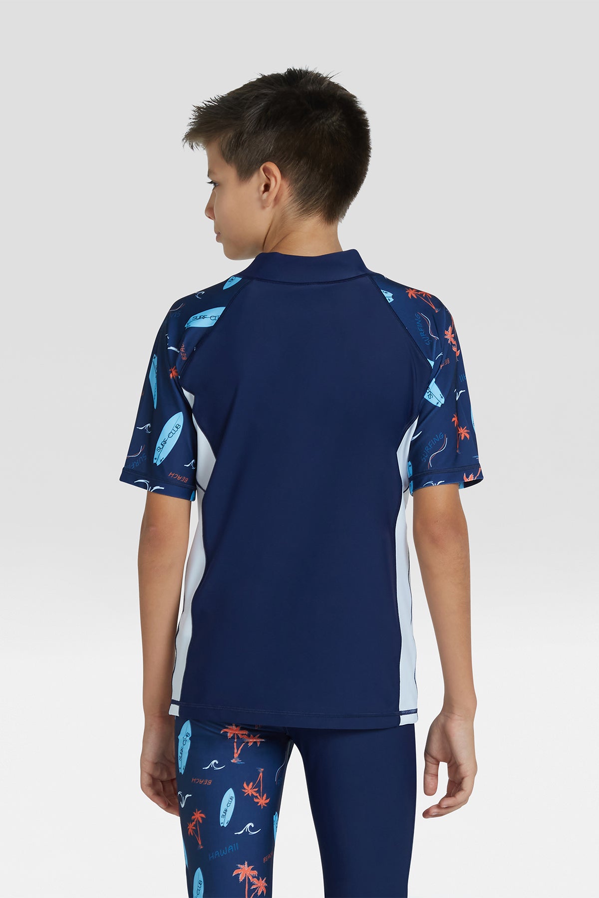 COEGA Boys Youth Rash Guard- Short Sleeve