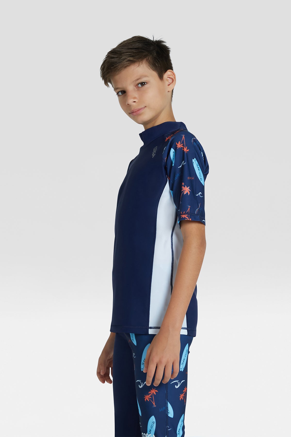 COEGA Boys Youth Rash Guard- Short Sleeve