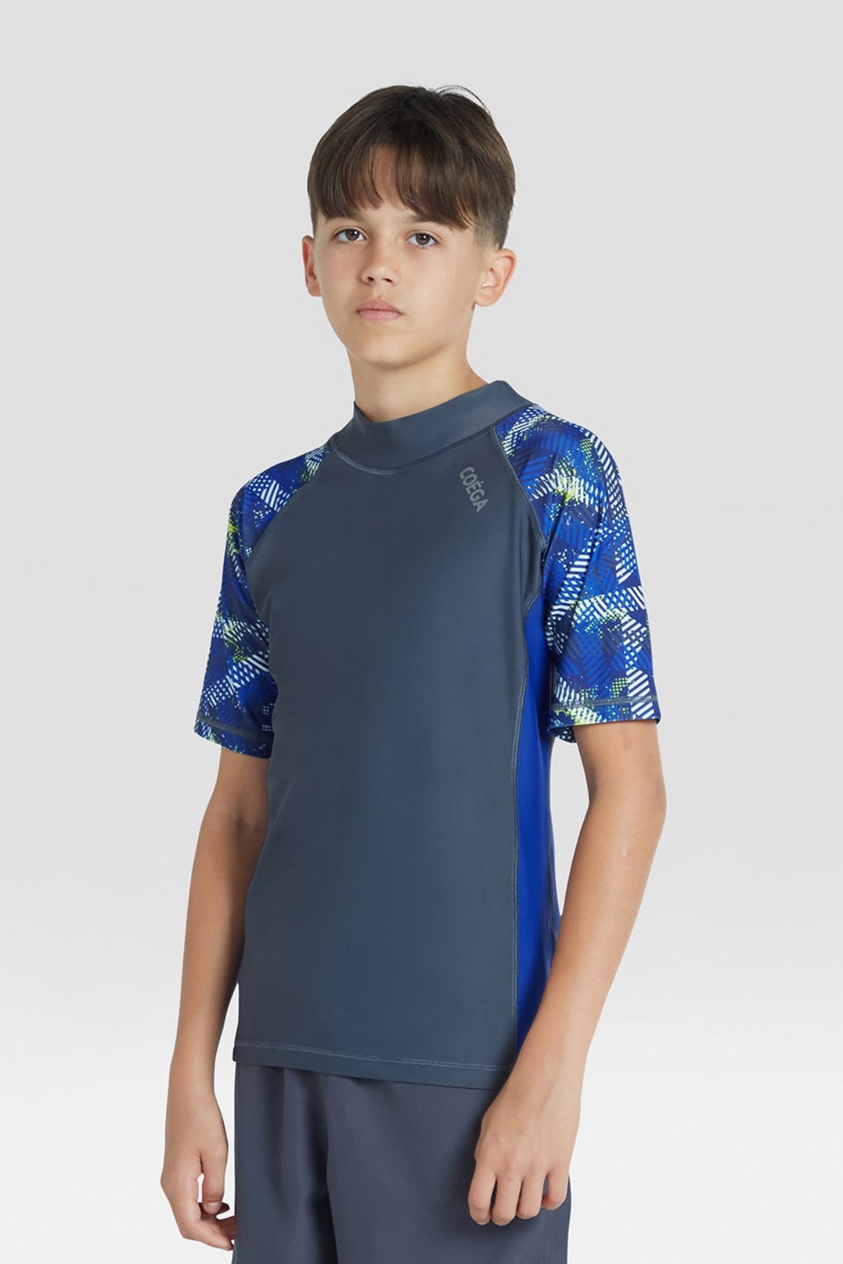 COEGA Boys Youth Rash Guard - Short Sleeve