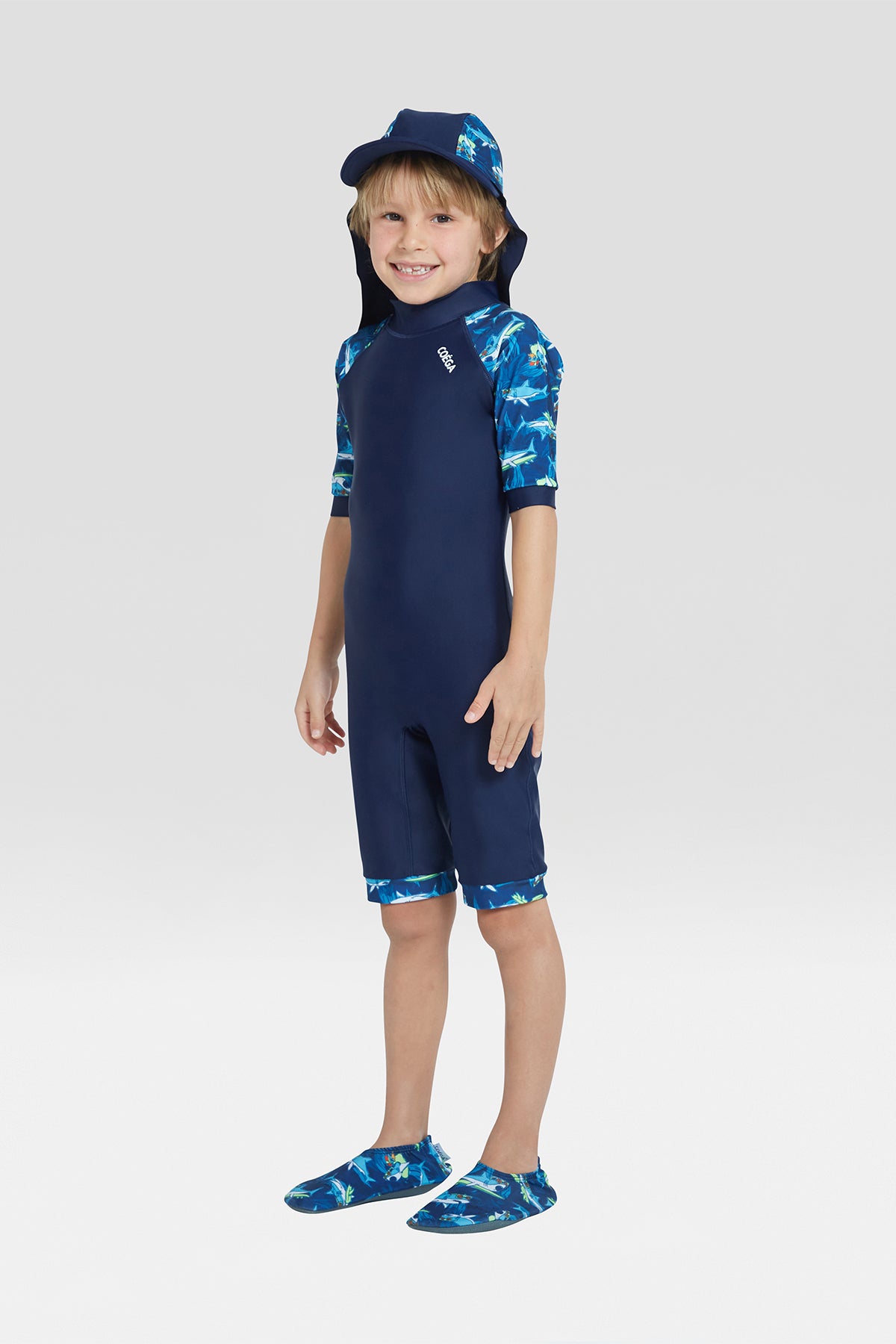 COEGA Boys Kids Swim Suit - One Piece