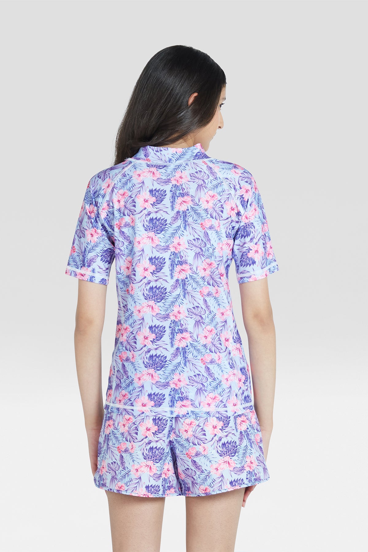 COEGA Girls Youth Rash Guard - Short Sleeve