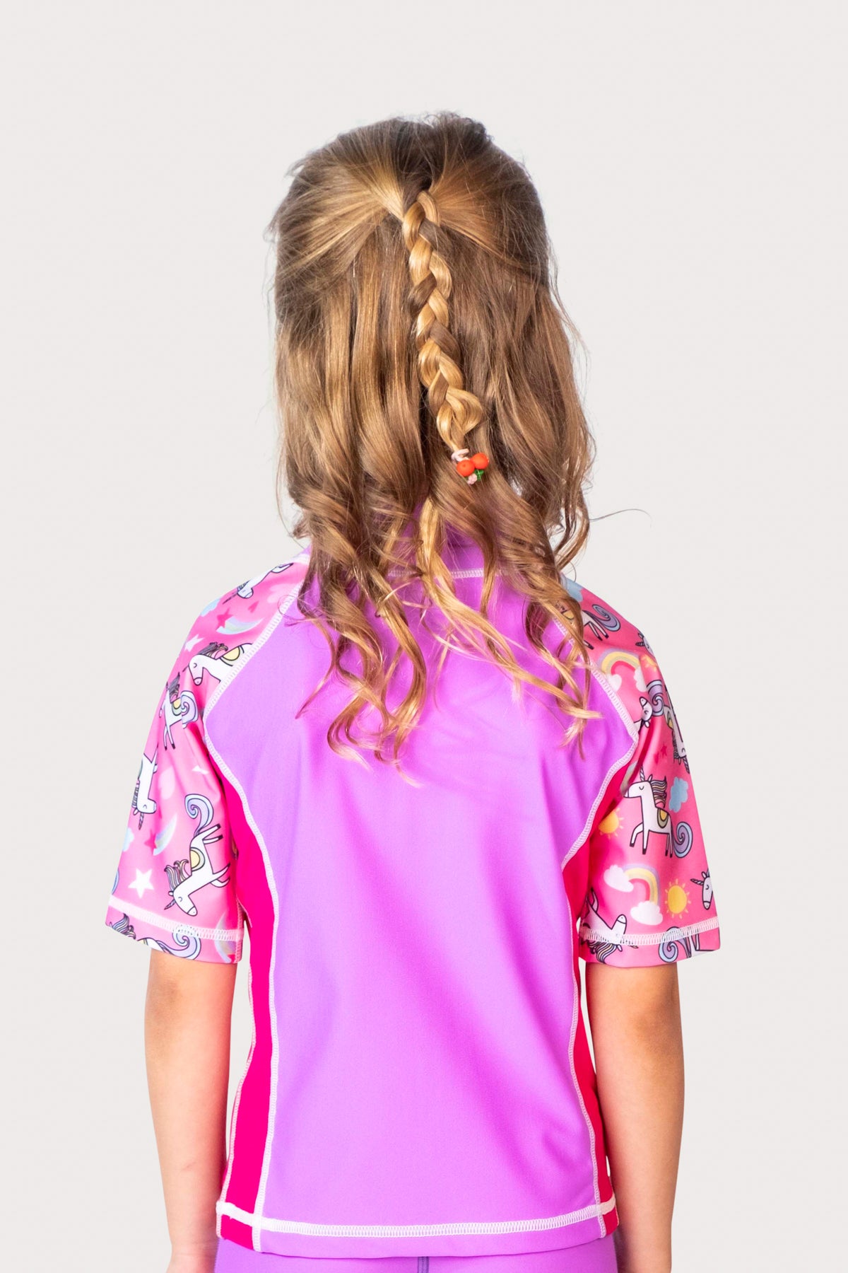 COEGA Girls Kids Rash Guard - Short Sleeve