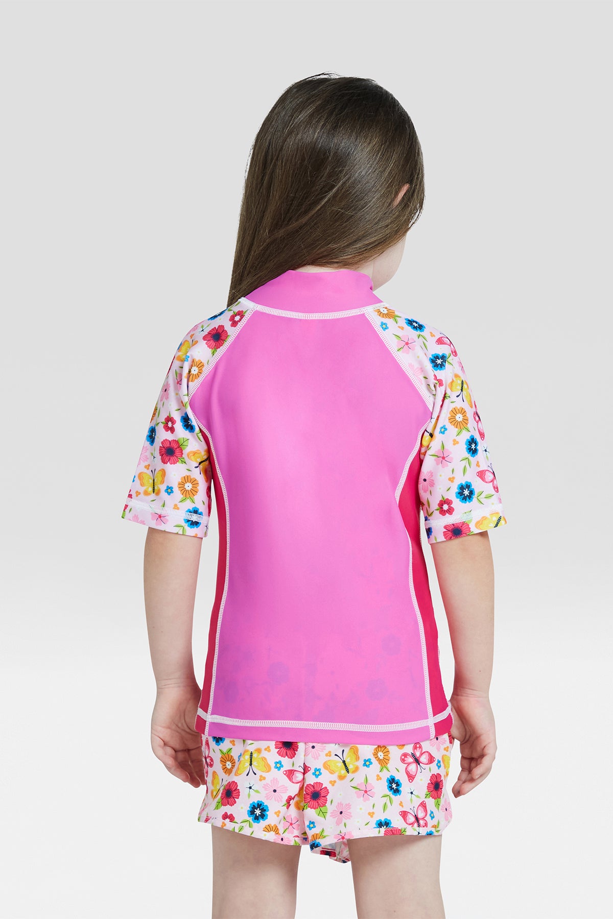 COEGA Girls Kids Rash Guard - Short Sleeve