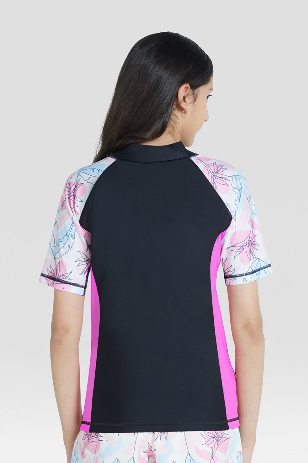 COEGA Girls Kids Rash Guard - Short Sleeve