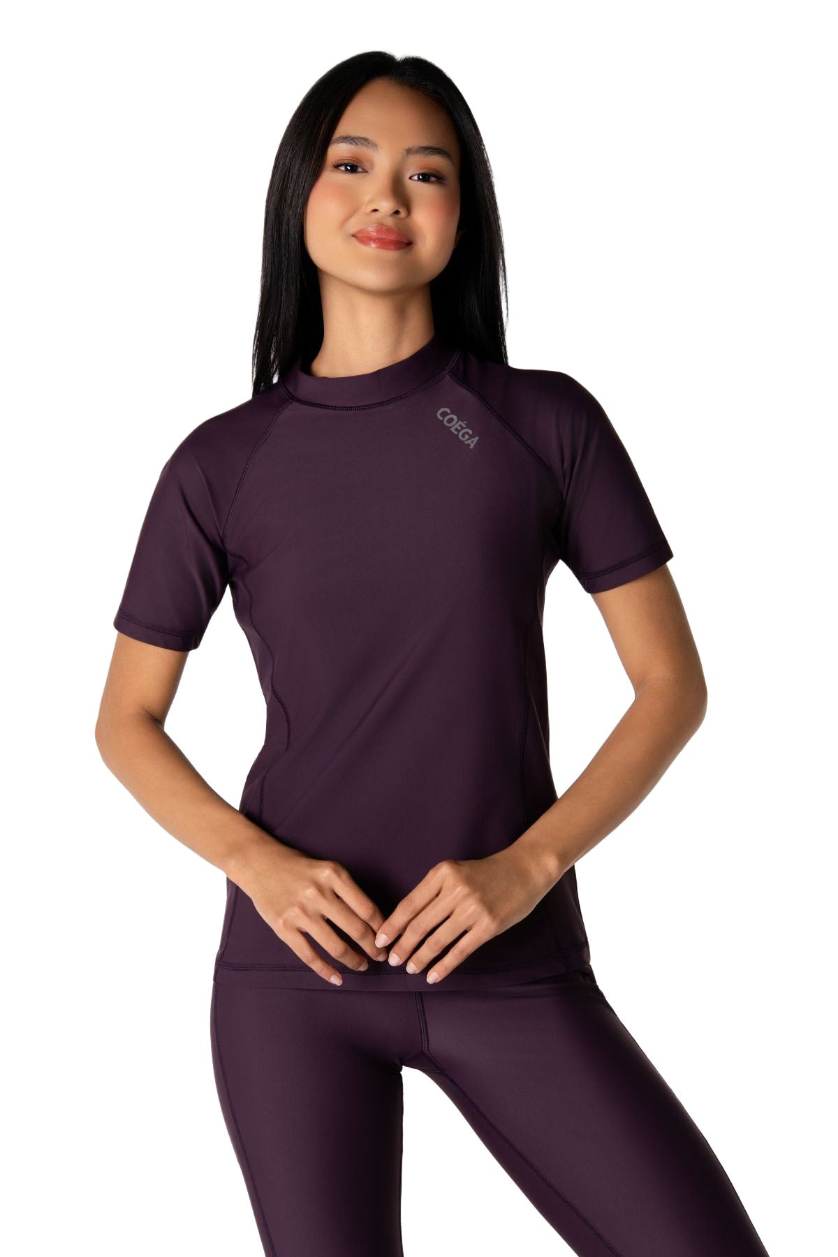 COEGA Ladies Rash Guard - Short Sleeve