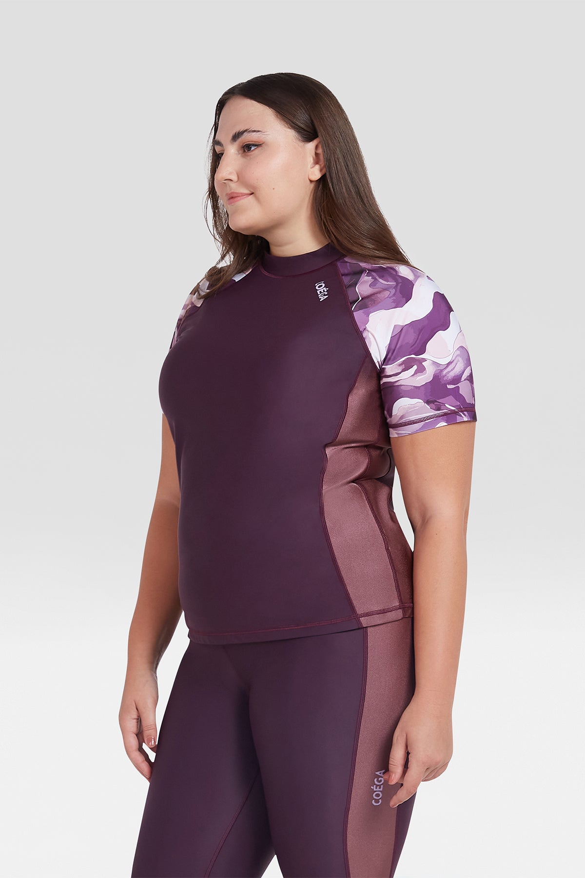 COEGA Ladies Rash Guard - Short Sleeve