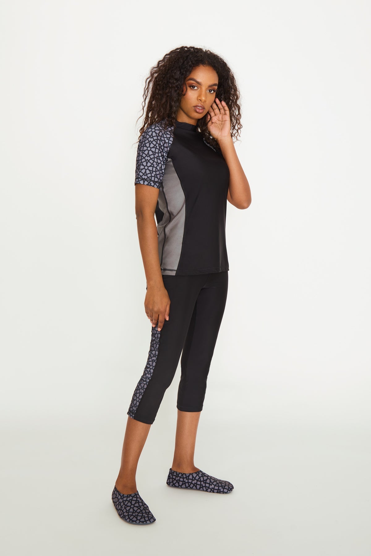 COEGA Ladies Rash Guard - Short Sleeve