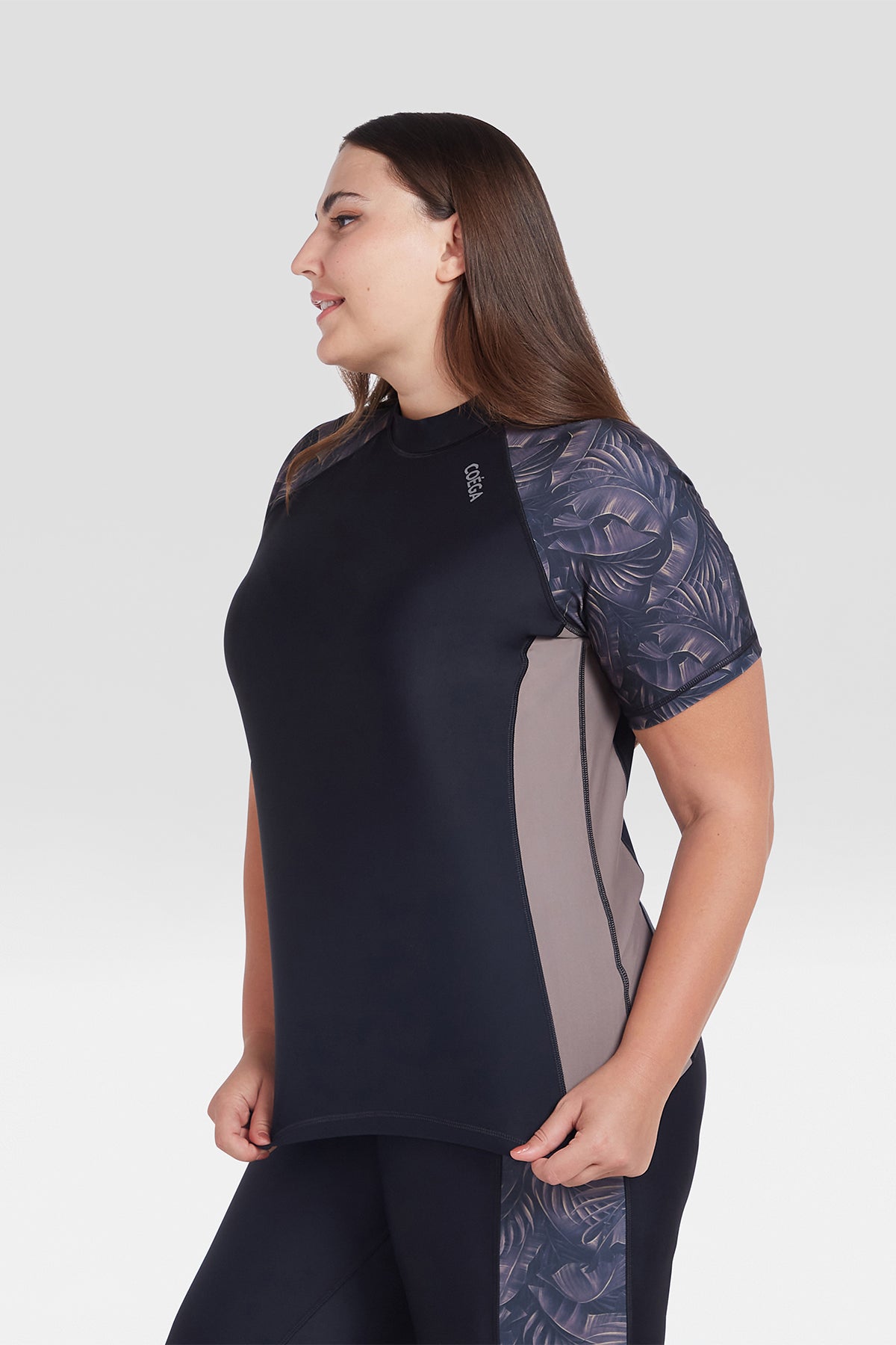 COEGA Ladies Rash Guard - Short Sleeve