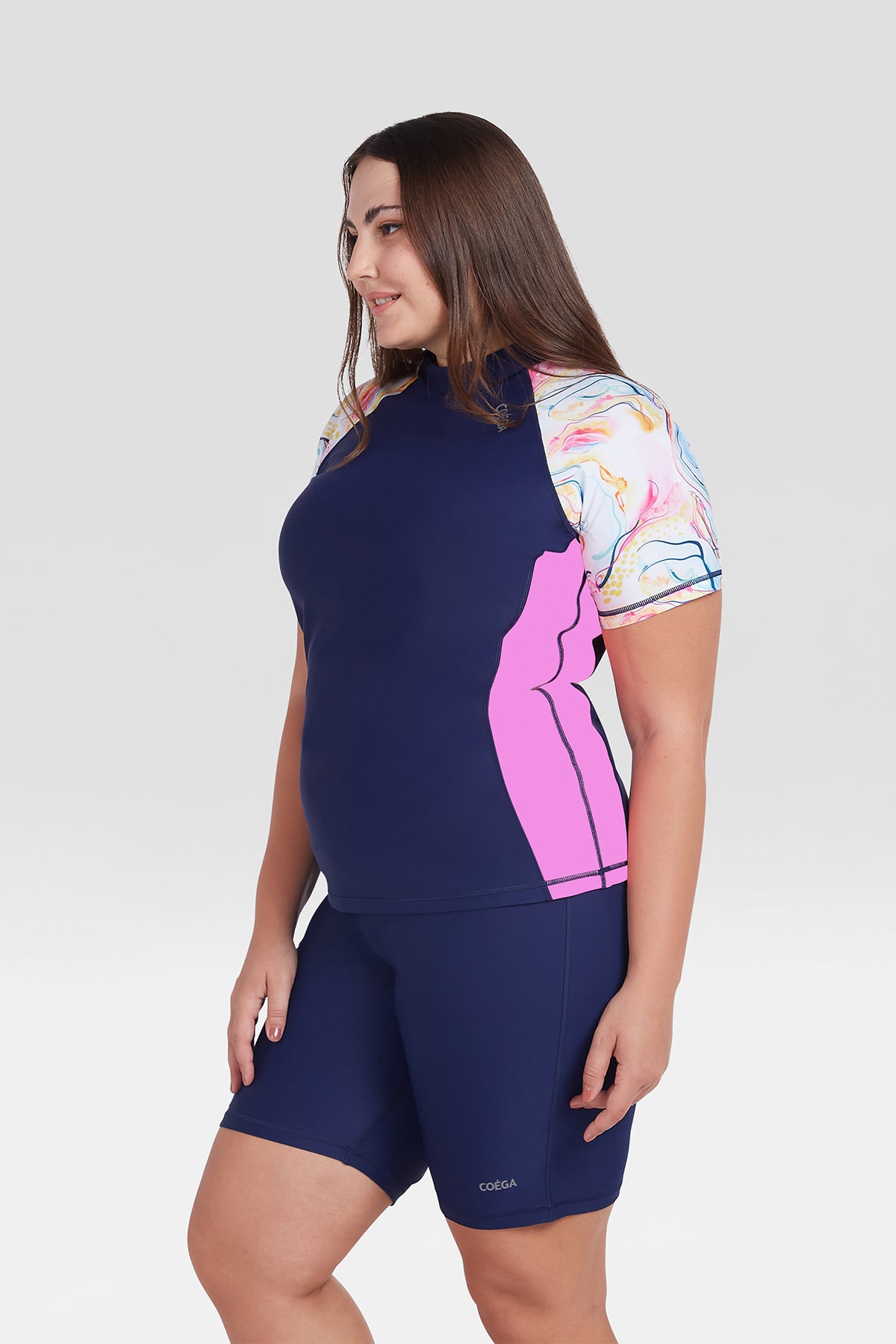 COEGA Ladies Rash Guard - Short Sleeve
