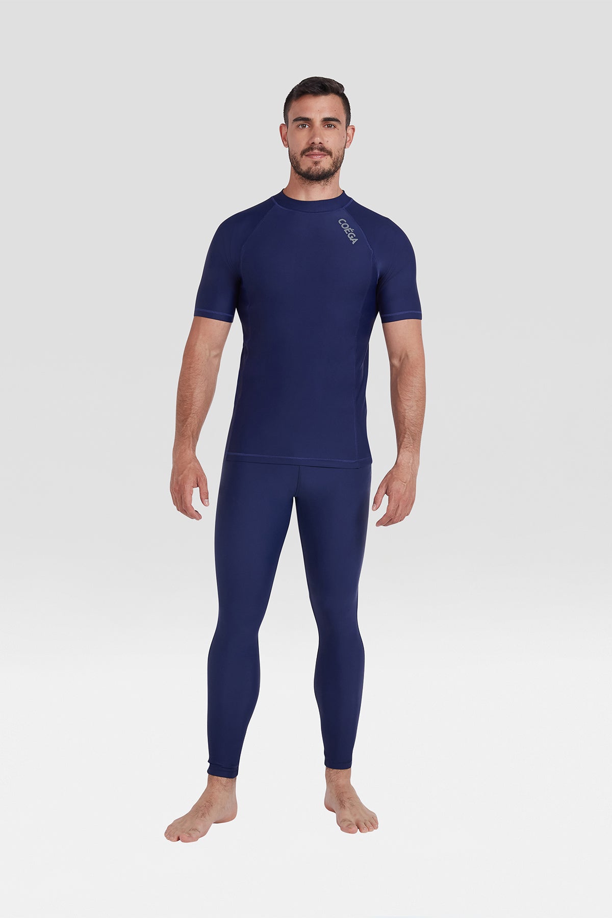 COEGA Mens Rash Guard - Short Sleeve