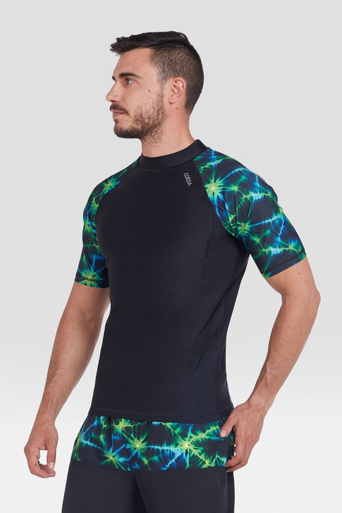 COEGA Mens Rash Guard - Short Sleeve