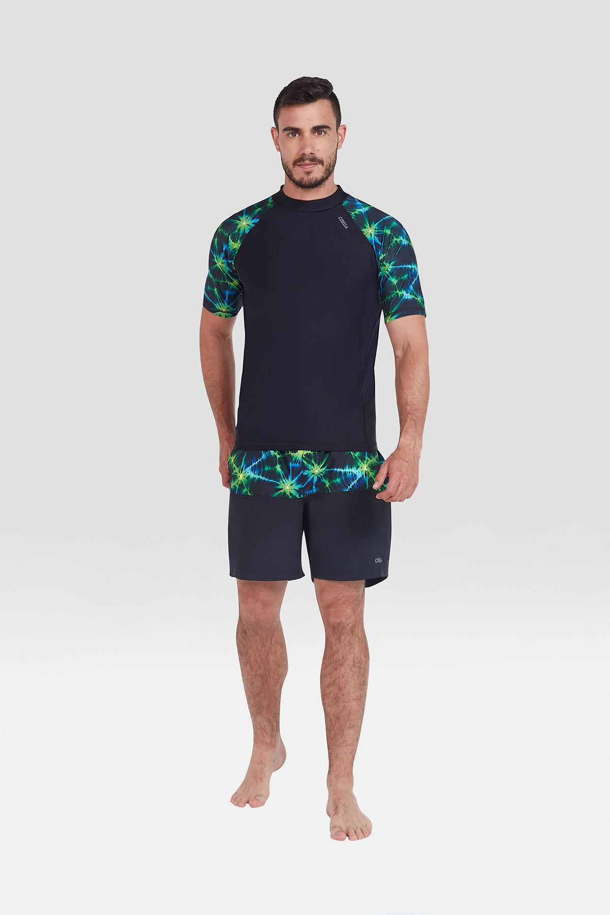 COEGA Mens Rash Guard - Short Sleeve