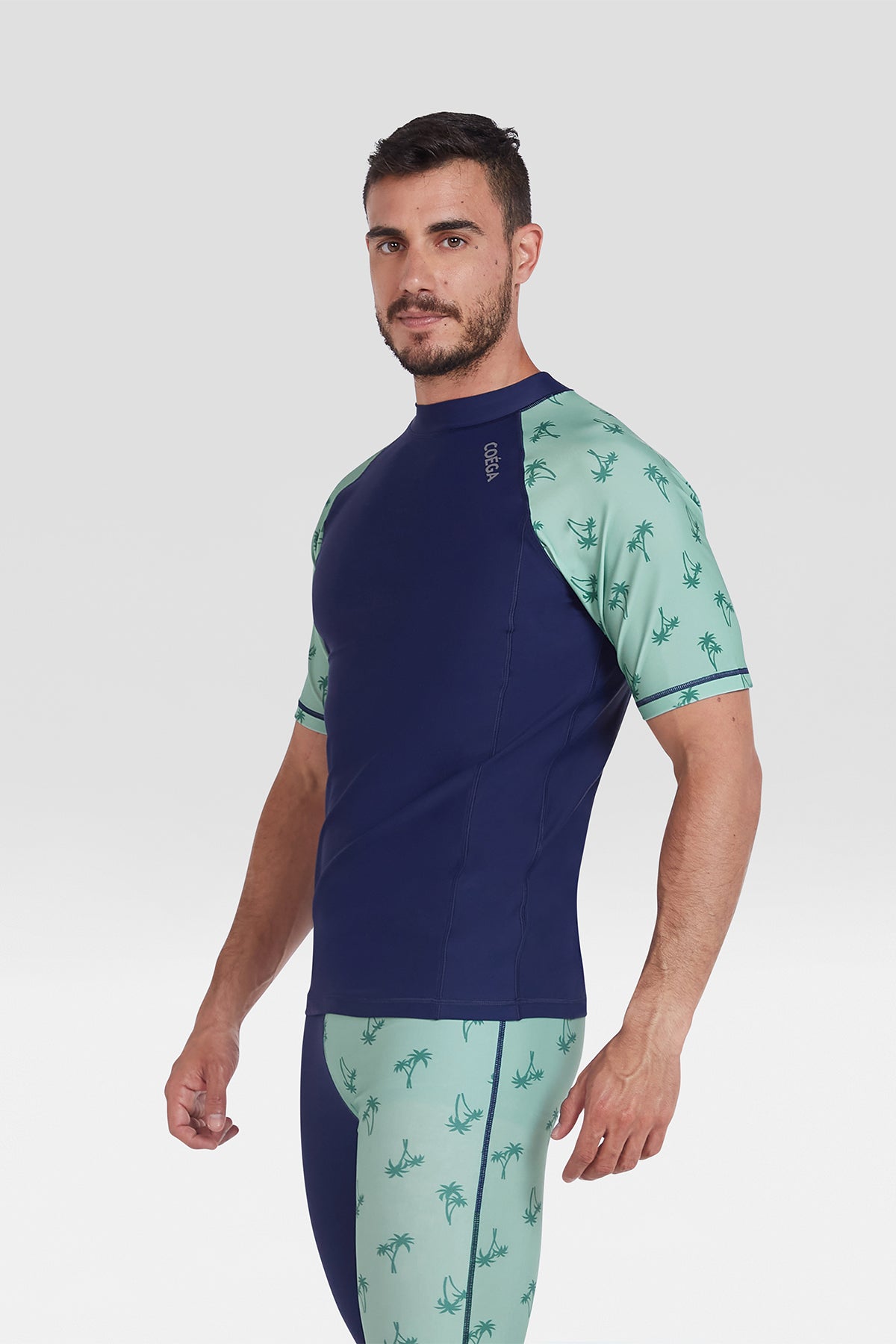 COEGA Mens Rash Guard - Short Sleeve
