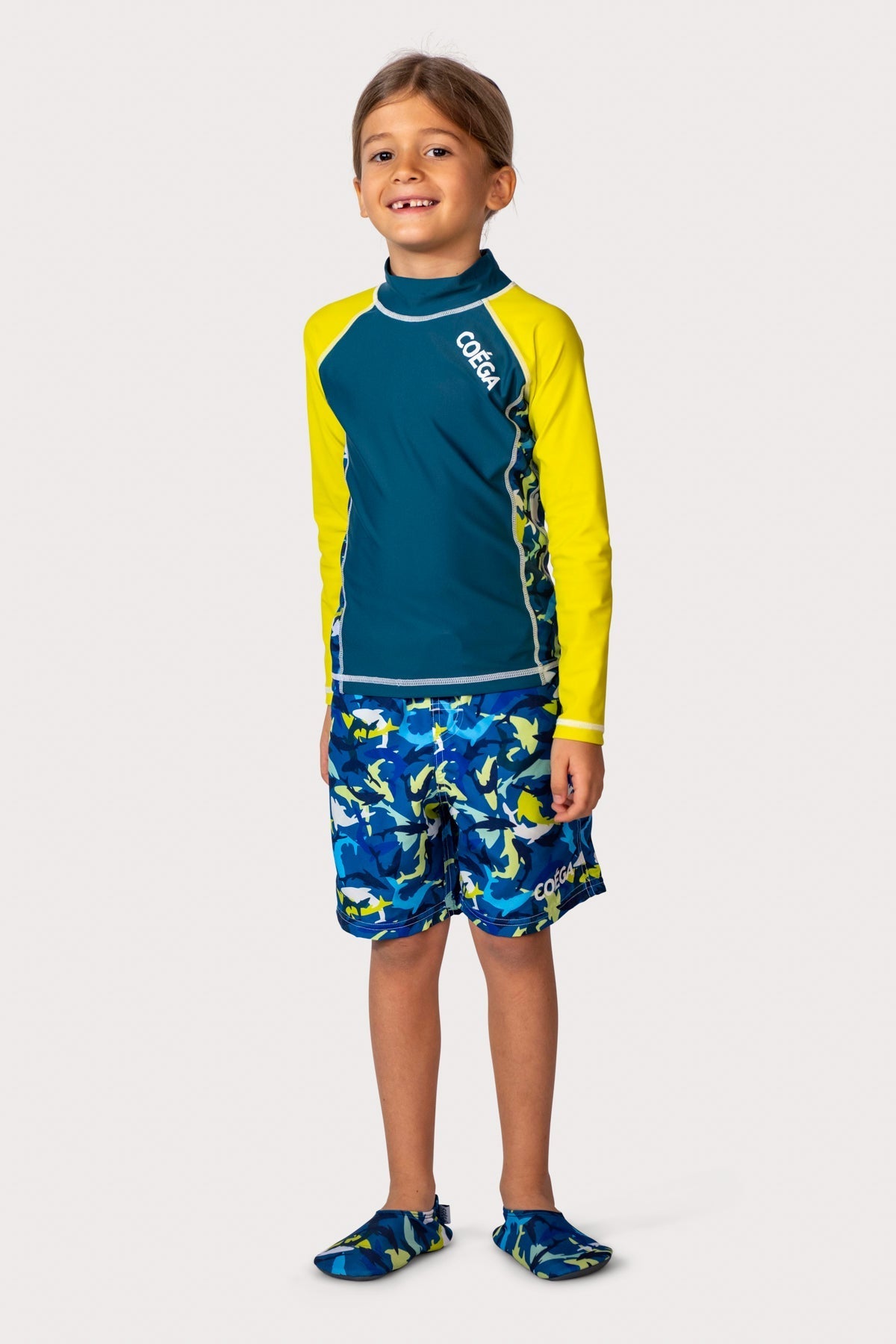 COEGA Boys Kids Rash Guard - Long Sleeve