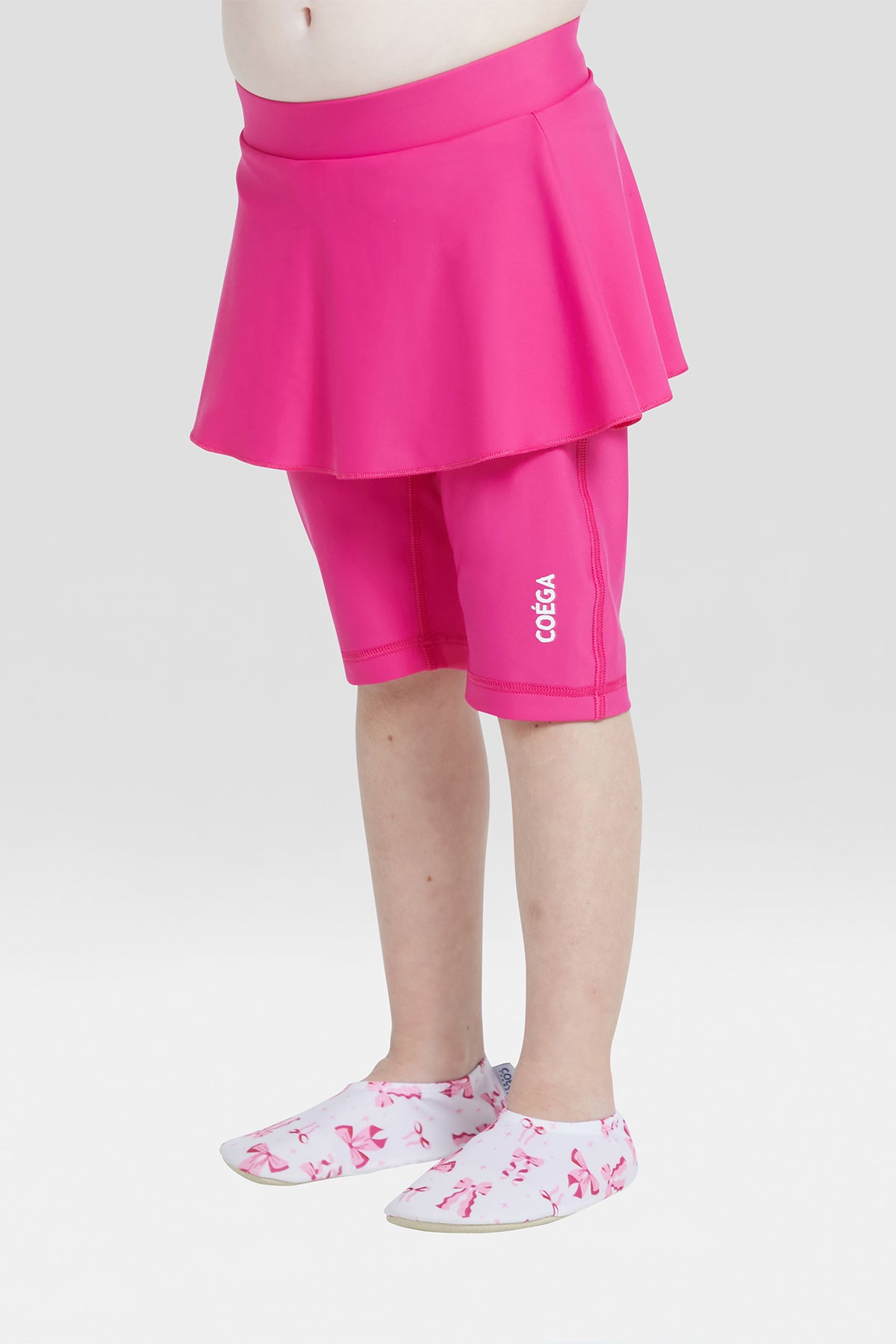 COEGA Girls Kids Skirted Swim Shorts-Long