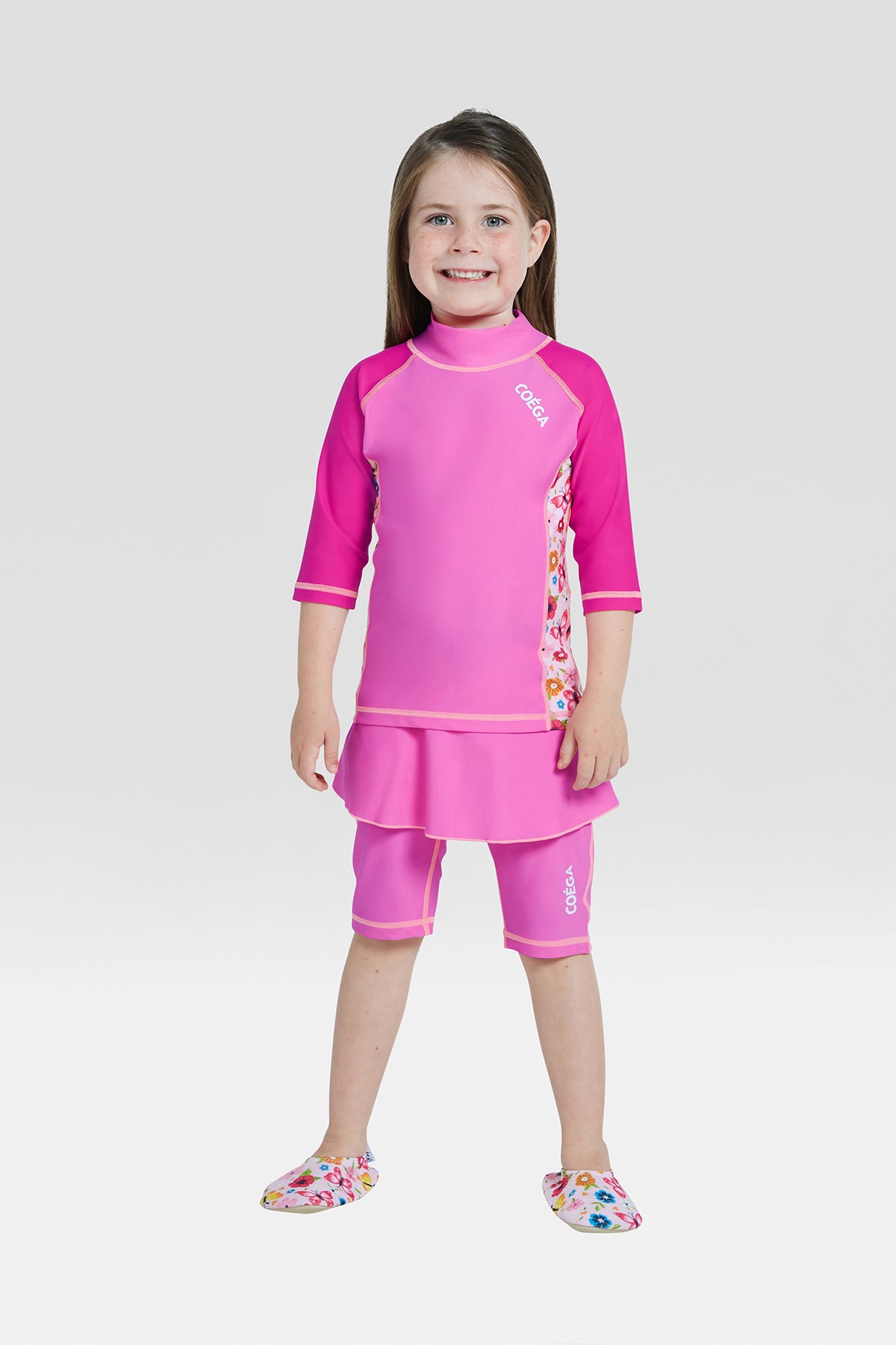 COEGA Girls Skirted Swim Suit - Two Piece