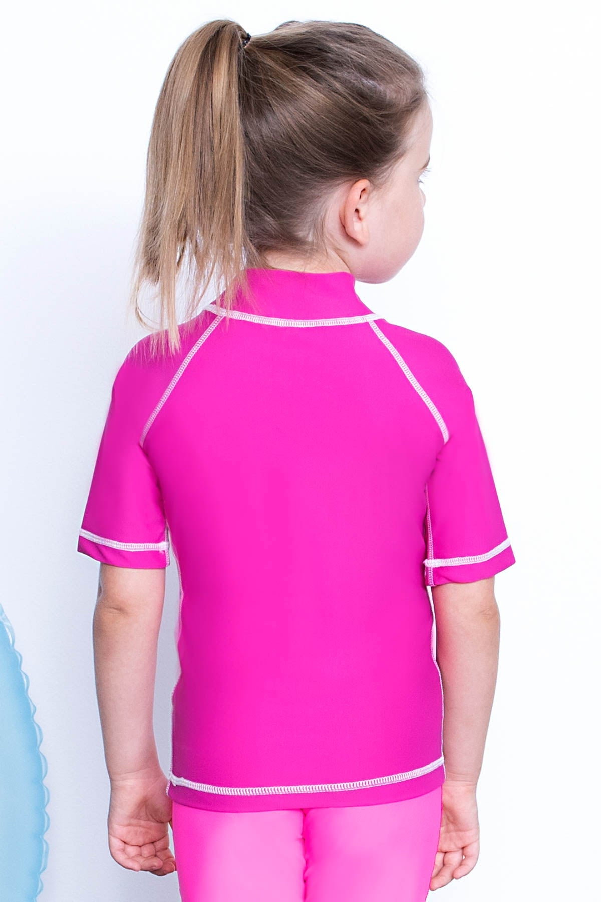 COEGA Girls Kids Rash Guard - Short Sleeve