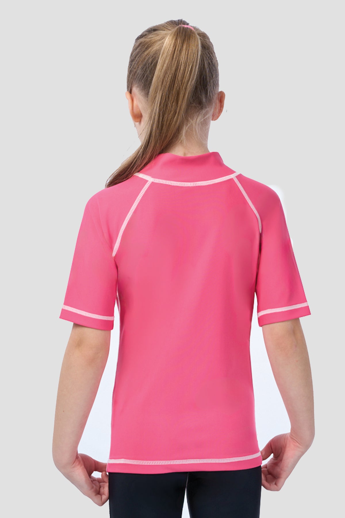 COEGA Girls Kids Rash Guard - Short Sleeve