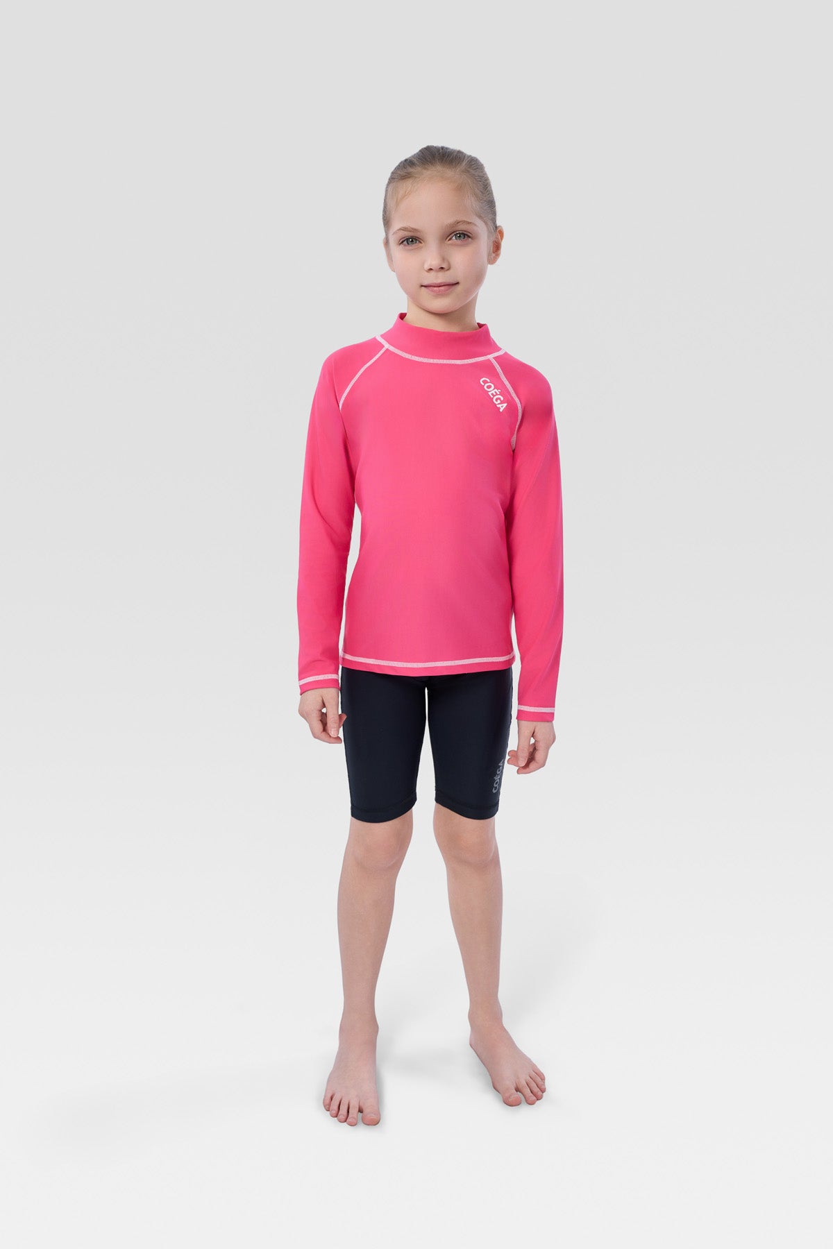 COEGA Girls Kids Rash Guard - Long Sleeve